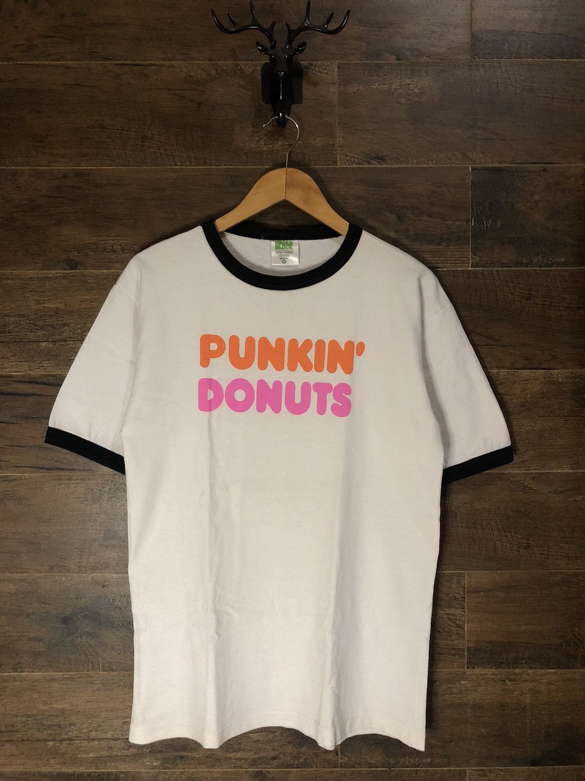 Band Tees × Vintage Vintage 1999 NOFX Punk In Donuts Ringer Tee Fat Wreck Chords Size US M / EU 48-50 / 2 - 3 Thumbnail