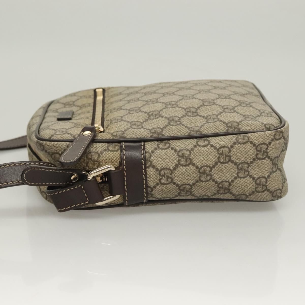 Gucci GUCCI GG Supreme Shoulder Bag Pvc Beige Gold Size ONE SIZE - 5 Thumbnail