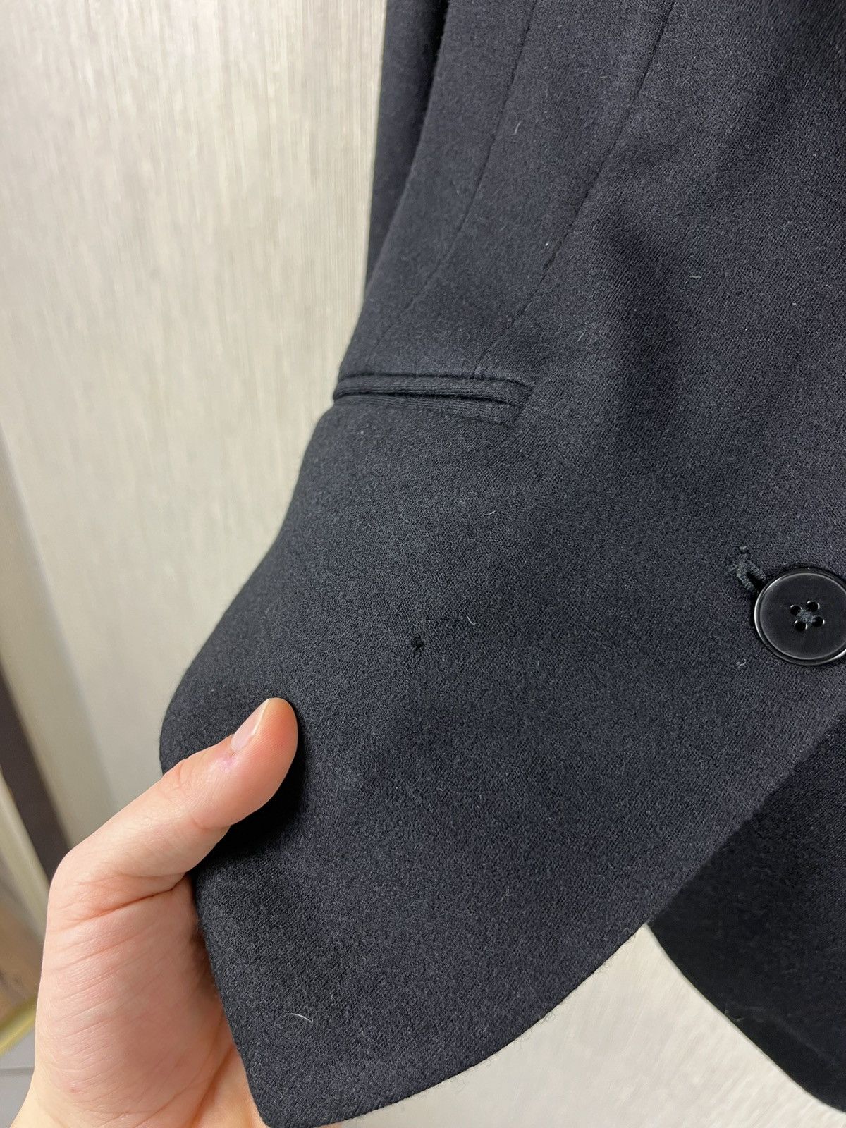 Polo Ralph Lauren × Ralph Lauren Polo Ralph Lauren wool beaded blazer jacket decorated collar Size S / US 4 / IT 40 - 18 Thumbnail