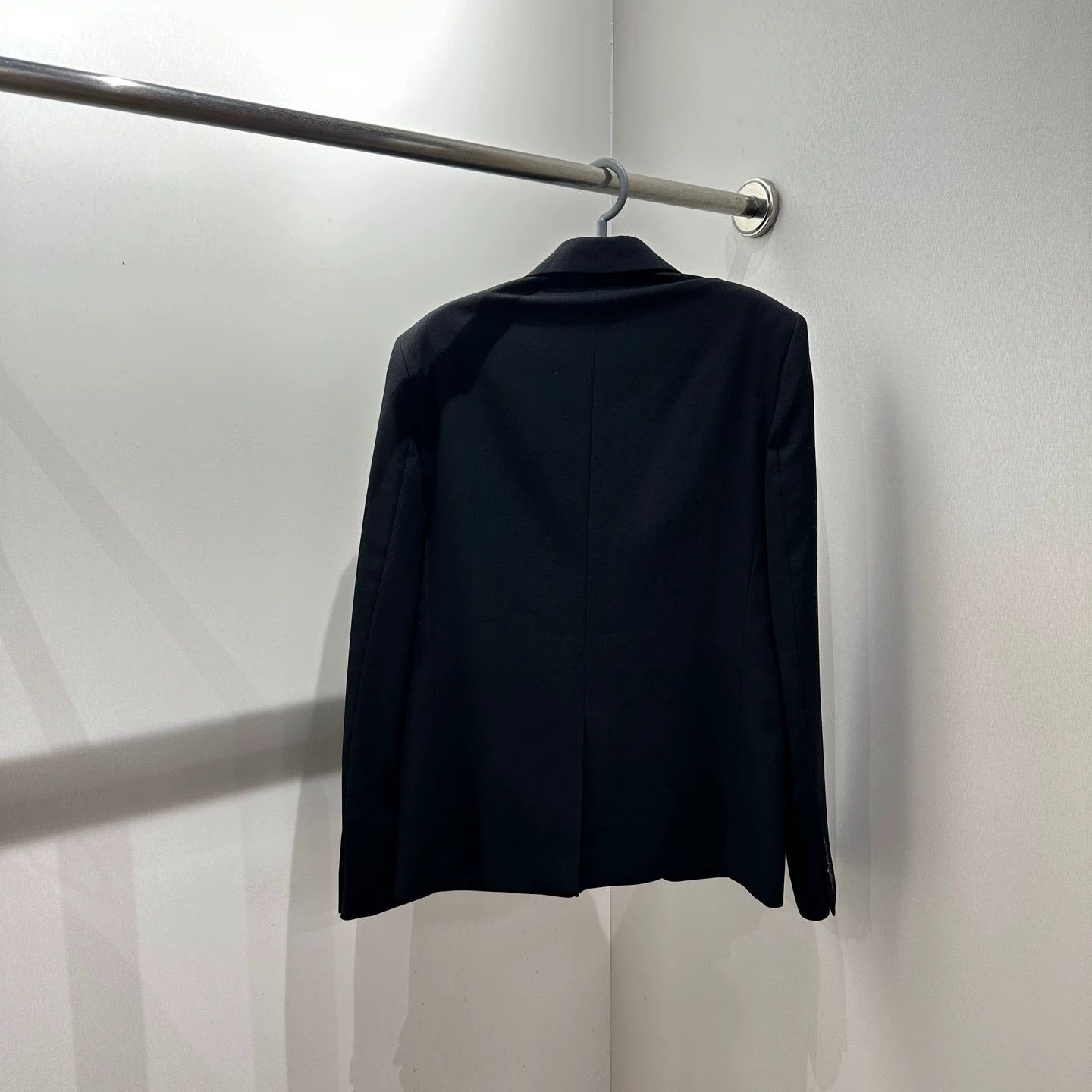 Saint Laurent Paris Saint Laurent mar484 solid wool blazer 46 Size 46R - 2 Thumbnail