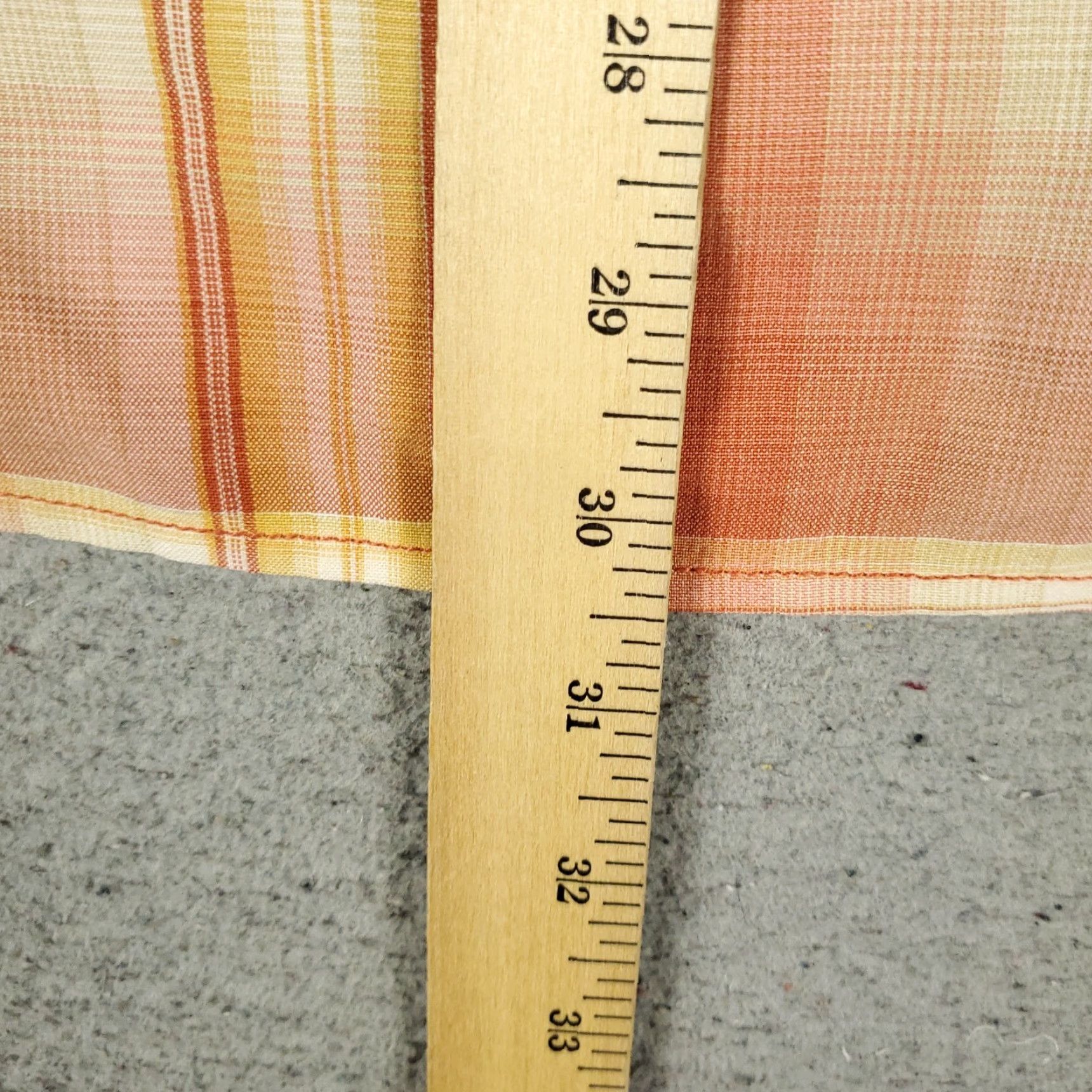 Tommy Bahama Tommy Bahama Shirt Adult Large Orange Plaid Lyocell Button-Up Long Sleeve Mens Size US L / EU 52-54 / 3 - 4 Thumbnail