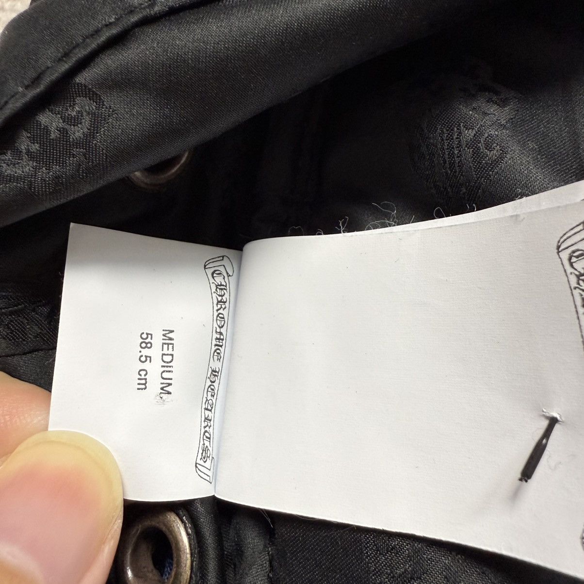 Chrome Hearts Chrome Hearts Bucket Denim Hat with Silver Buttons Size ONE SIZE - 8 Thumbnail