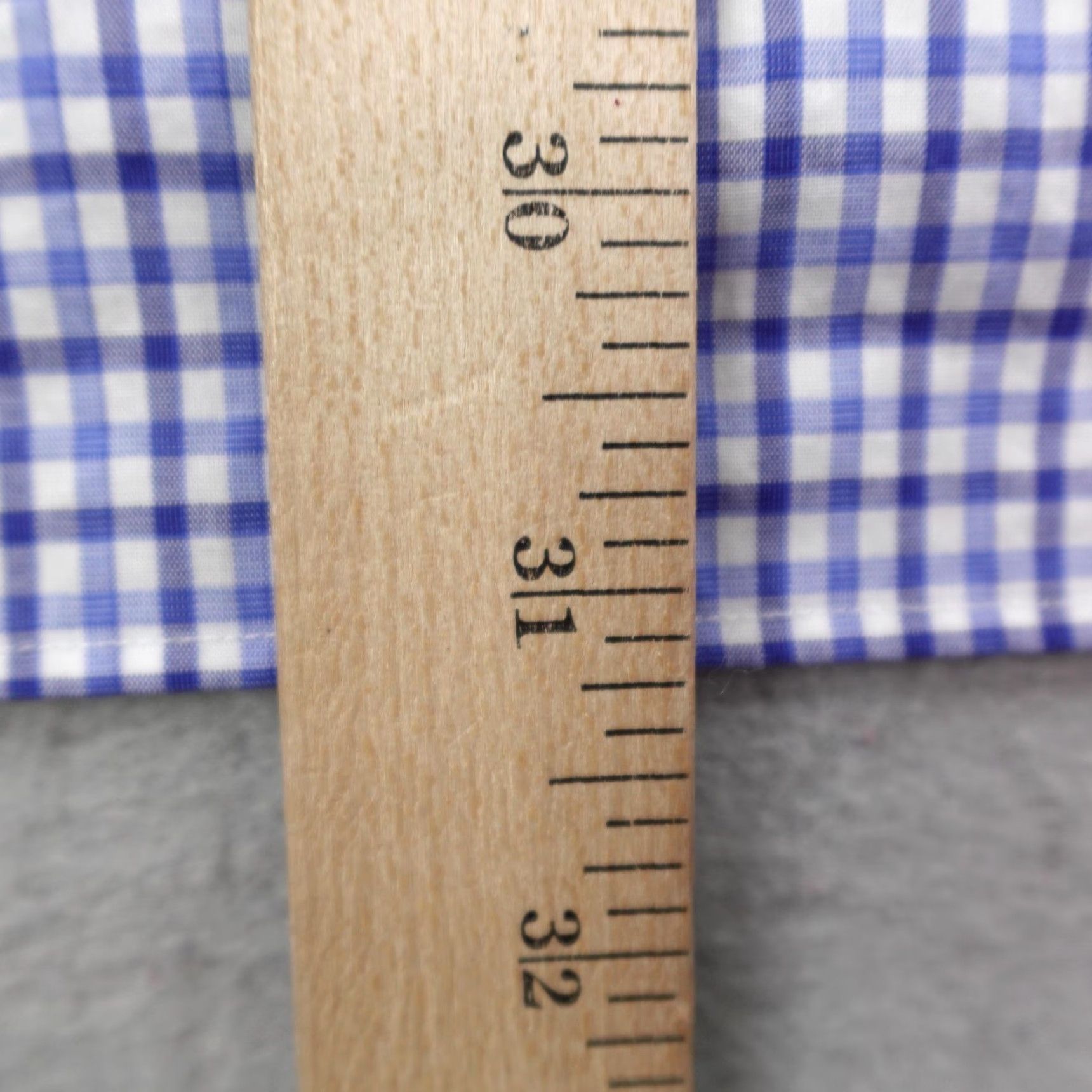 Polo Ralph Lauren Polo Ralph Lauren Shirt Mens Large Blue White Gingham Check Easy Care Stretch Size US L / EU 52-54 / 3 - 6 Thumbnail