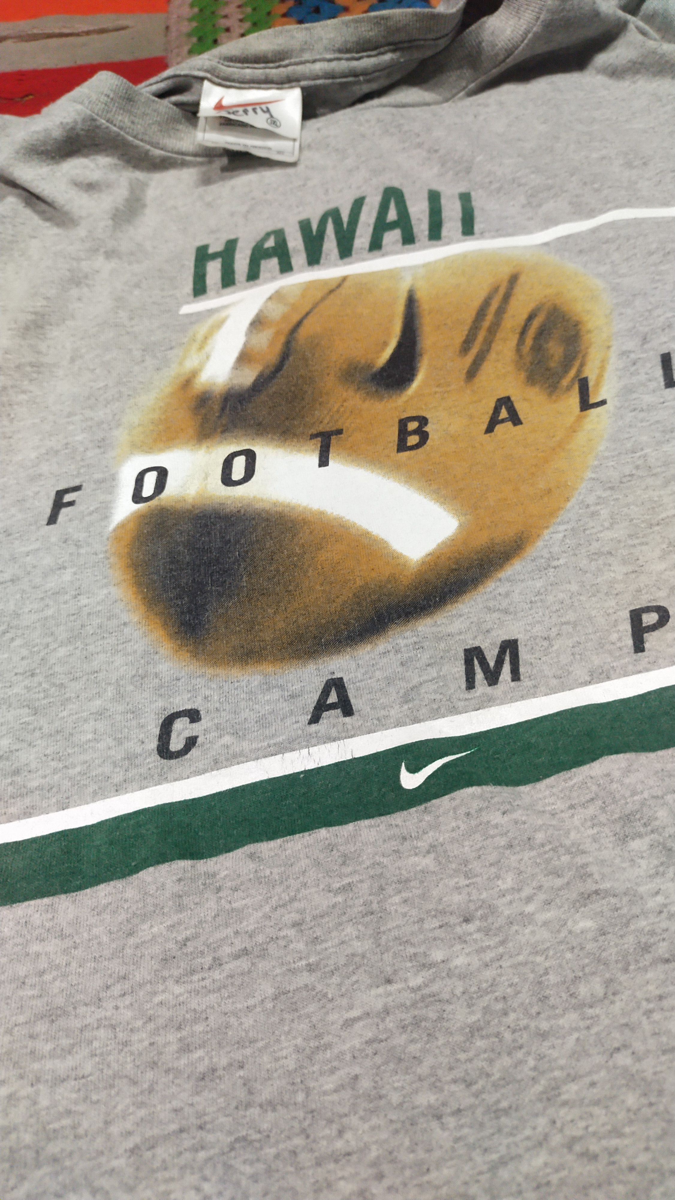 Other VINTAGE X STREETWEAR X NIKE HAWAII FOOTBALL CAMP TEE Size US XXL / EU 58 / 5 - 6 Thumbnail