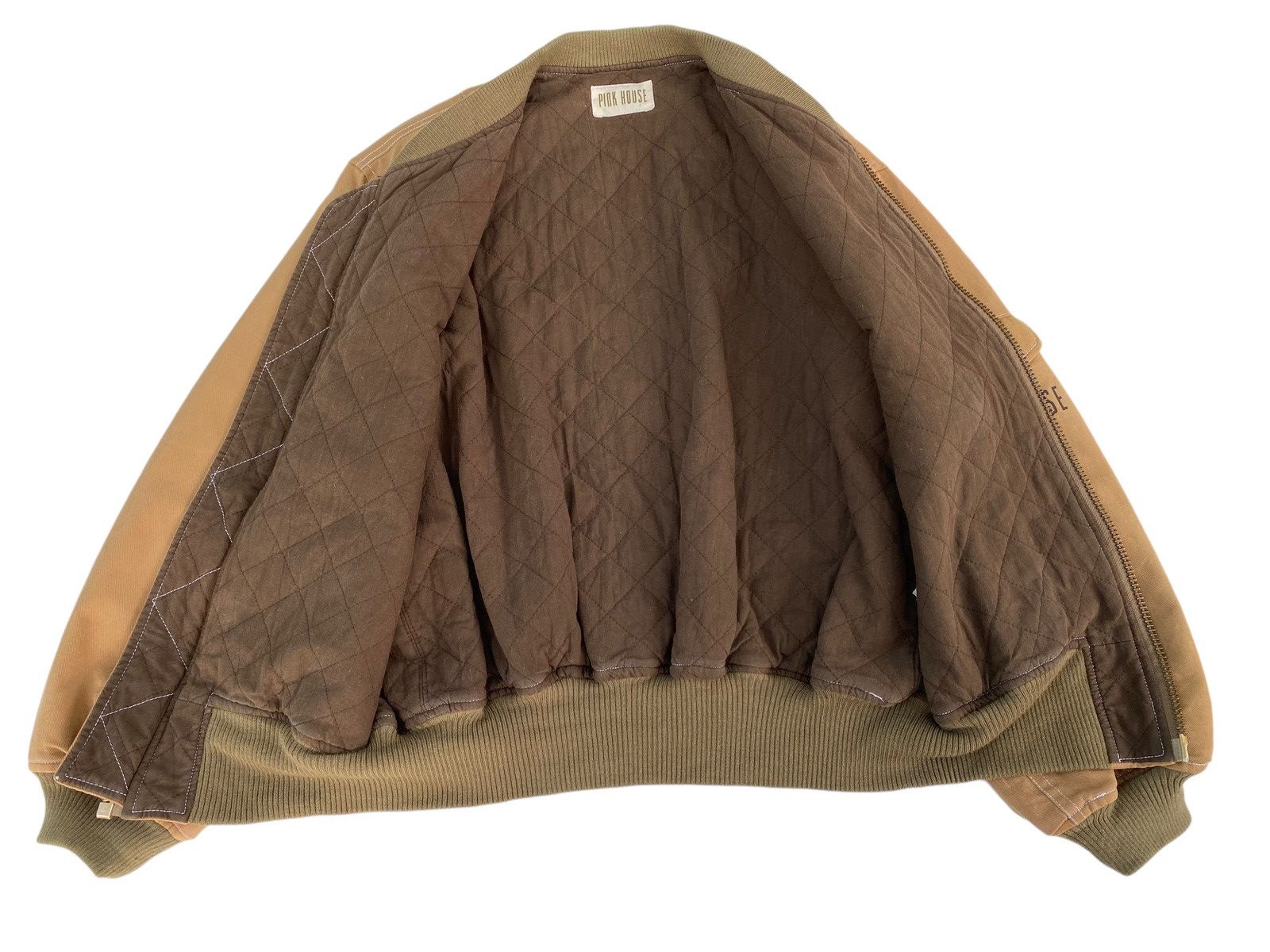 Pink House × Vintage Vtg Pink House Bomber Jacket Style Size US M / EU 48-50 / 2 - 4 Thumbnail
