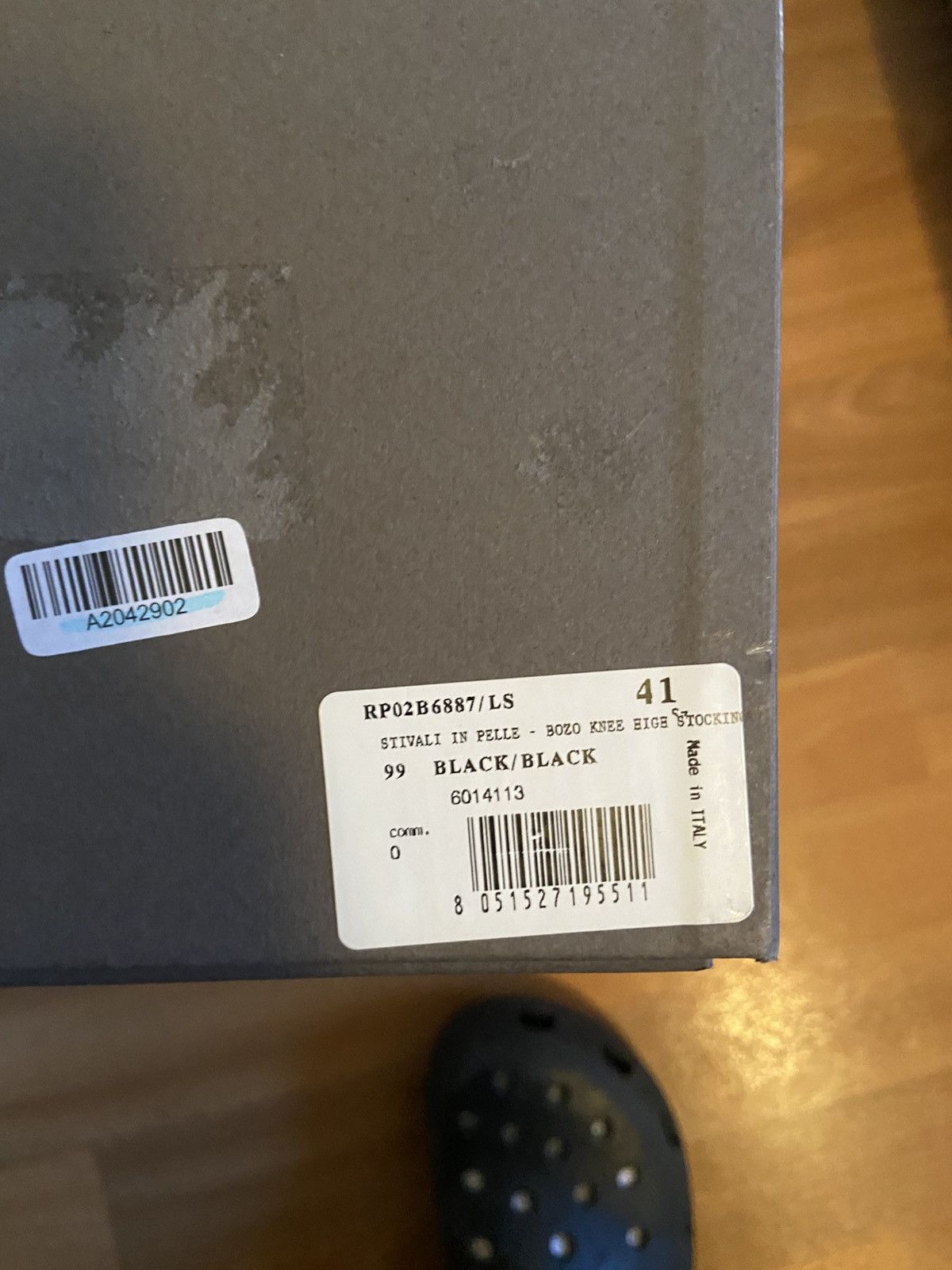 Rick Owens Rick Owens Bozo Tractor Stockings Size US 11 / IT 41 - 9 Thumbnail