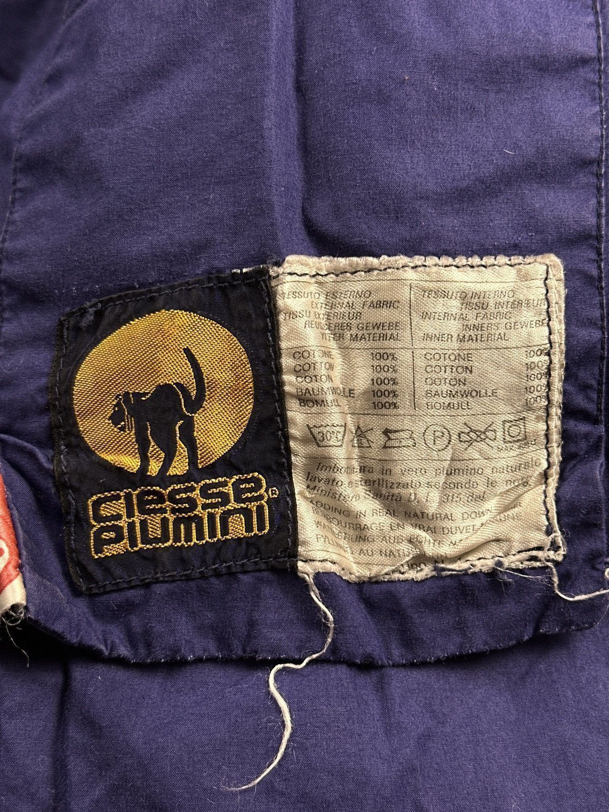 Descente Vintage 90s Ciesse Piumini TNF Puffer Down Jacket Style Size US XL / EU 56 / 4 - 25 Thumbnail