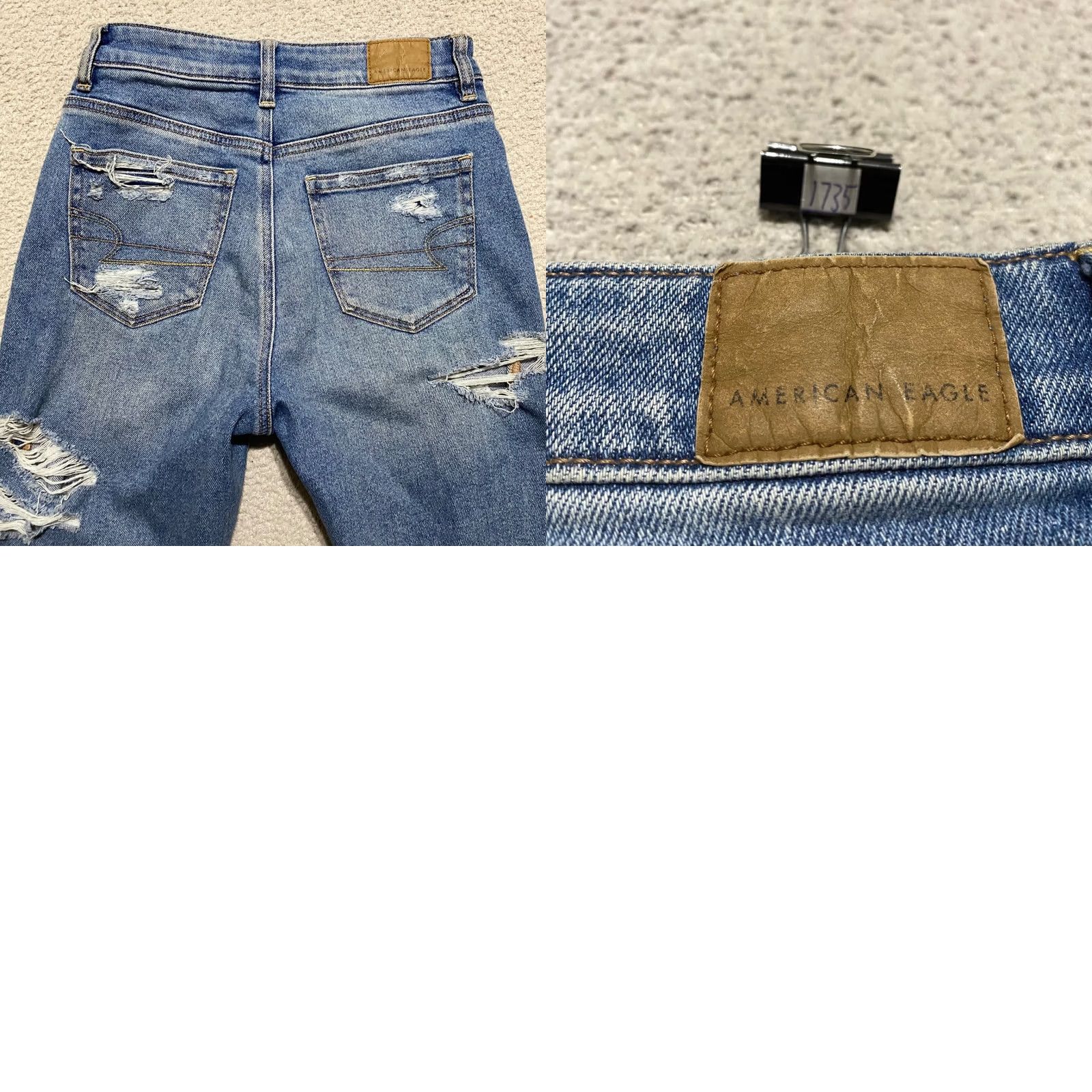 American Eagle Outfitters Item Specifications: Closure: Button, Zip Size 24" / US 00 / IT 34 - 9 Thumbnail