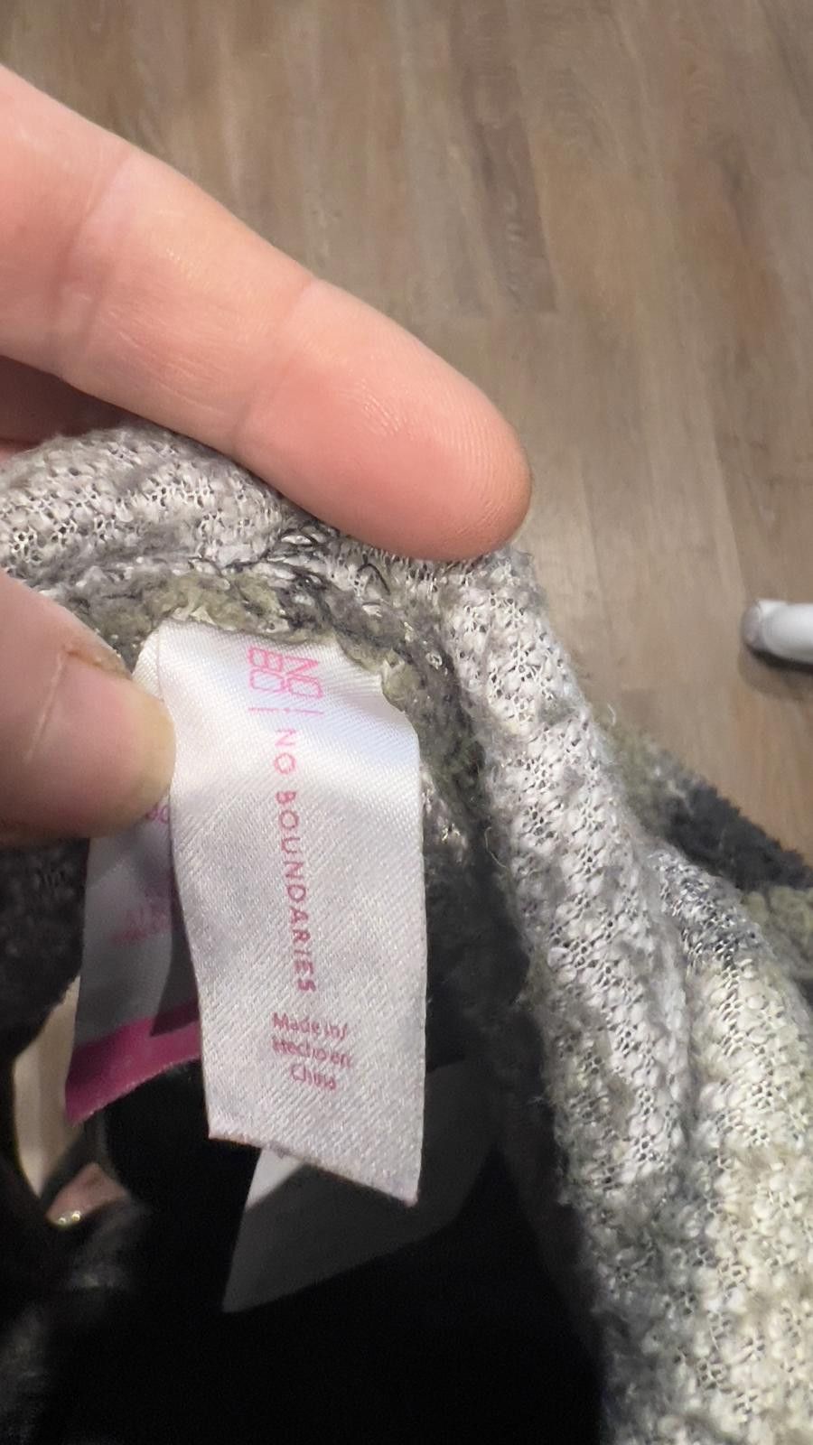 Other No Boundaries Camo Fleece Hoodie L/G Size US L / EU 52-54 / 3 - 4 Thumbnail