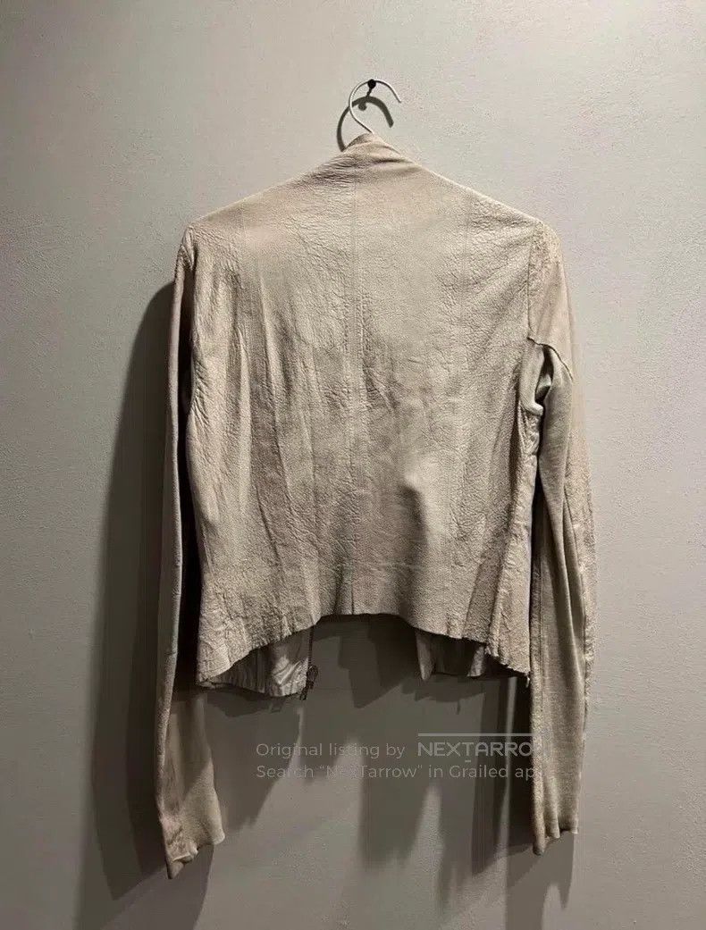 Rick Owens RICK OWENS Bubble lamb leather women's jacket Size S / US 4 / IT 40 - 2 Thumbnail