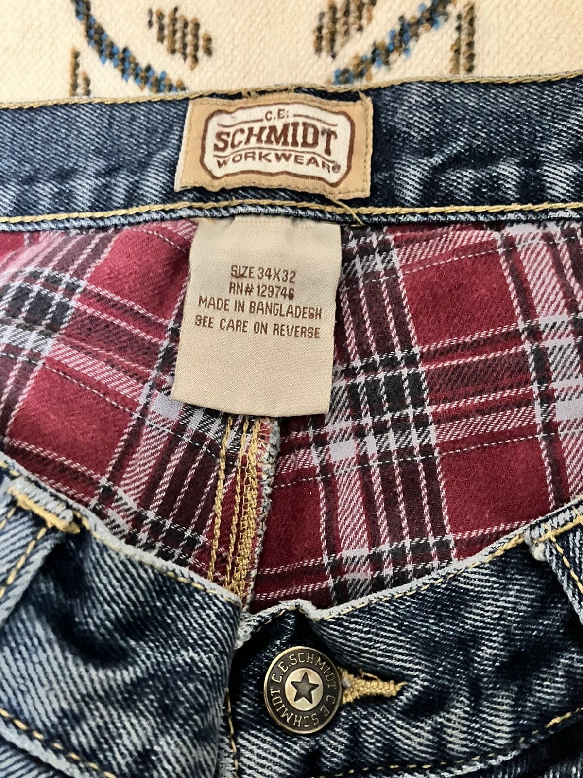 Vintage Baggy Jeans Size US 34 / EU 50 - 3 Thumbnail