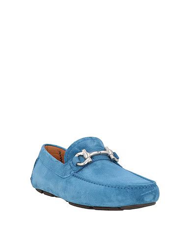 Salvatore Ferragamo o1s1rm0825 Loafers in Blue Size US 11.5 / EU 44-45 - 2 Thumbnail