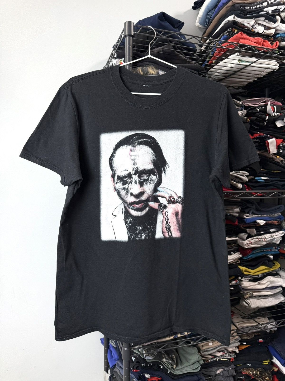 Band Tees Vintage Tour Marilyn Manson T Shirt Band Tee Size US L / EU 52-54 / 3 - 1 Thumbnail