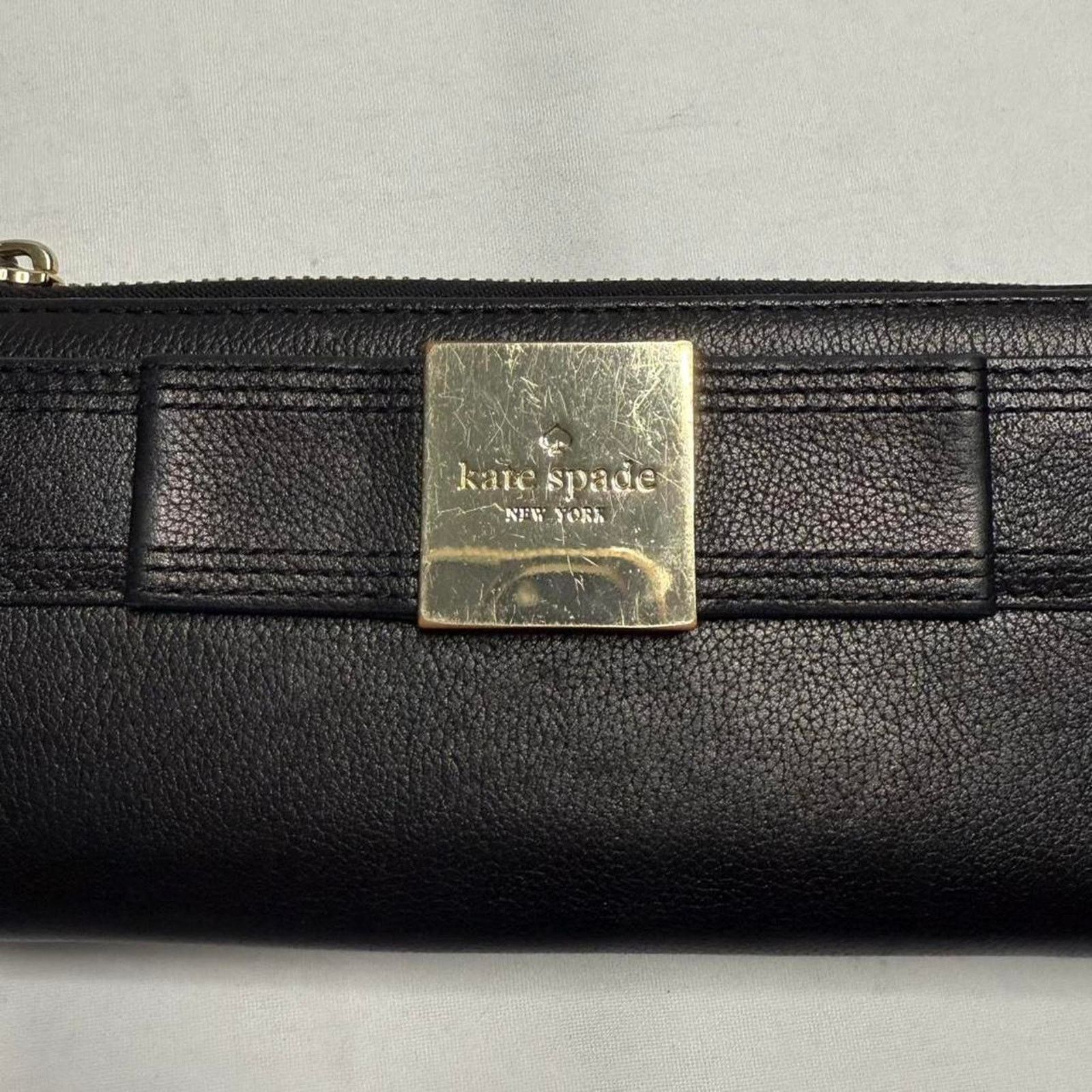 Kate Spade Kate Spade Primrose Layton Leather Wallet Silver Hardware Size ONE SIZE - 3 Thumbnail