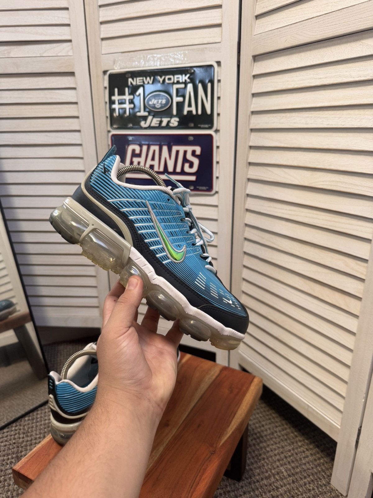 Nike Men’s casual Sneakers Nike Air VaporMax 360 Laser Blue Size US 9.5 / EU 42-43 - 10 Thumbnail