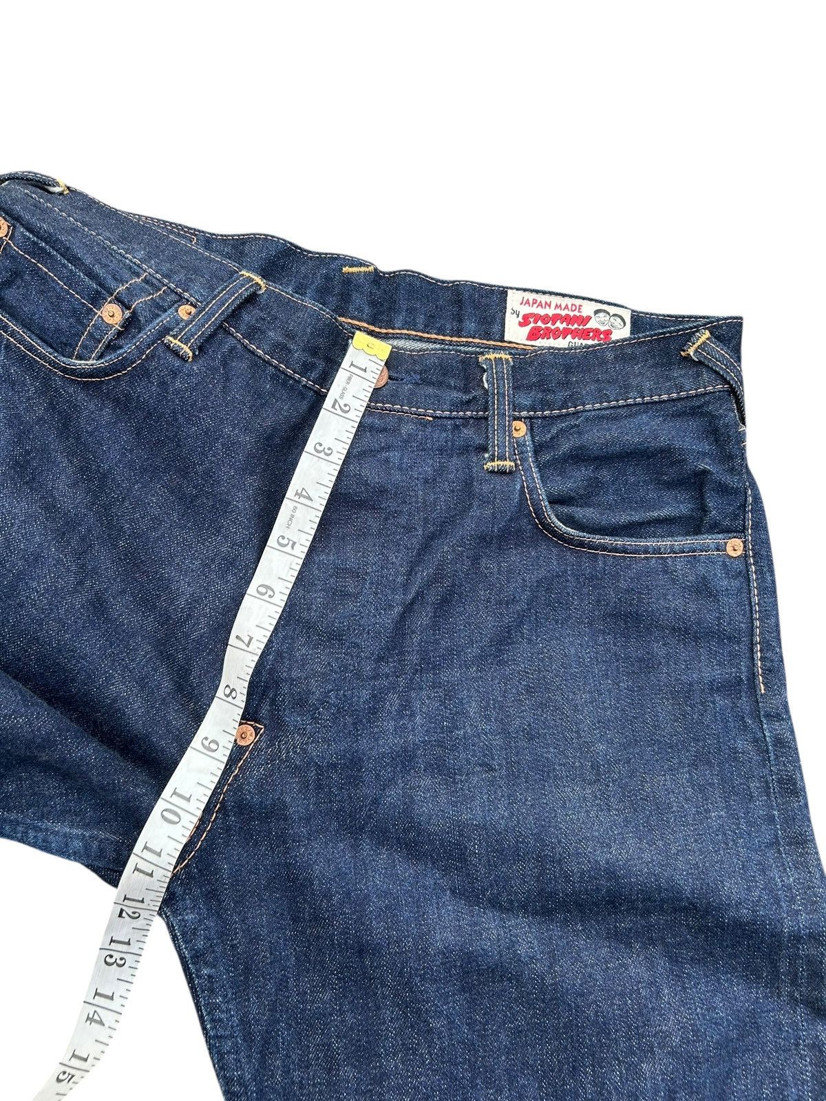 Evisu VINTAGE EVISU SELVEDGE MULTI POCKET DENIM JEAN MADE IN JAPAN Size US 32 / EU 48 - 21 Thumbnail