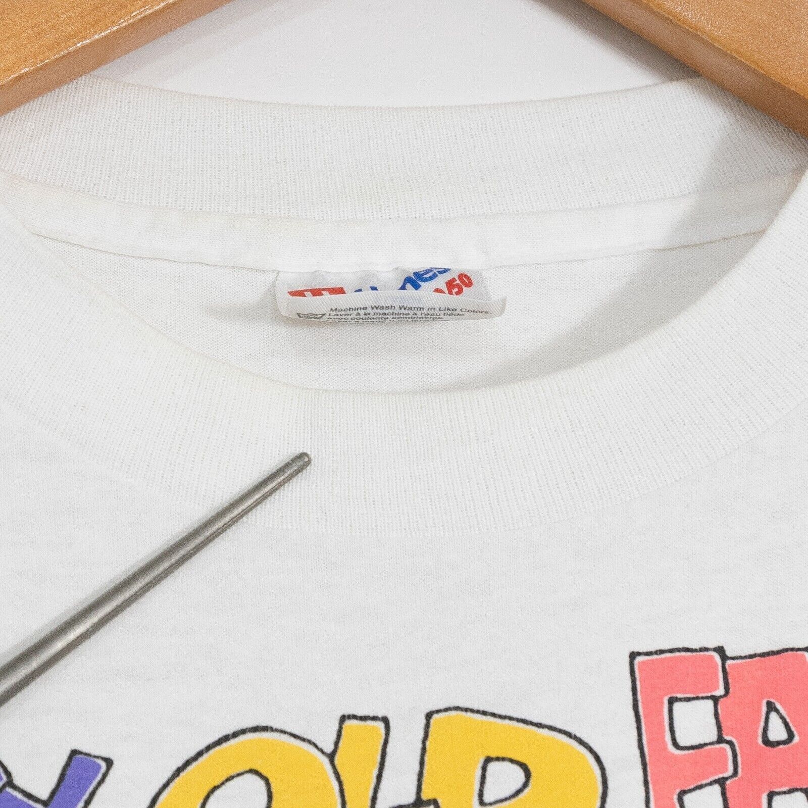 Vintage Vintage 90s Funny Grandpa T Shirt XL - Skateboarding Art Size US XL / EU 56 / 4 - 4 Thumbnail