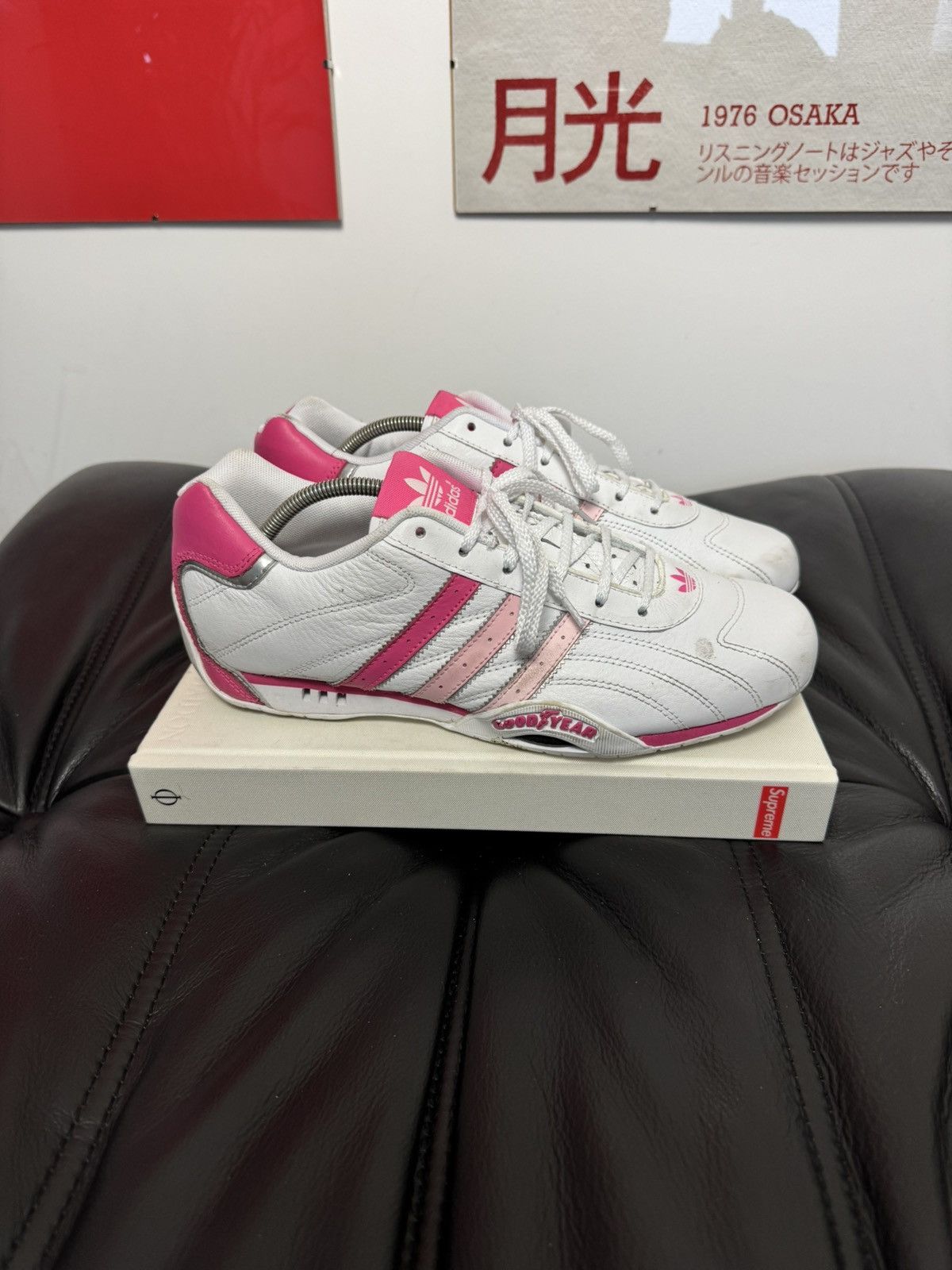 Adidas Adidas Goodyear 2006 Leather Driving Shoes Vintage Y2k Hype Size US 8.5 / EU 41-42 - 4 Thumbnail
