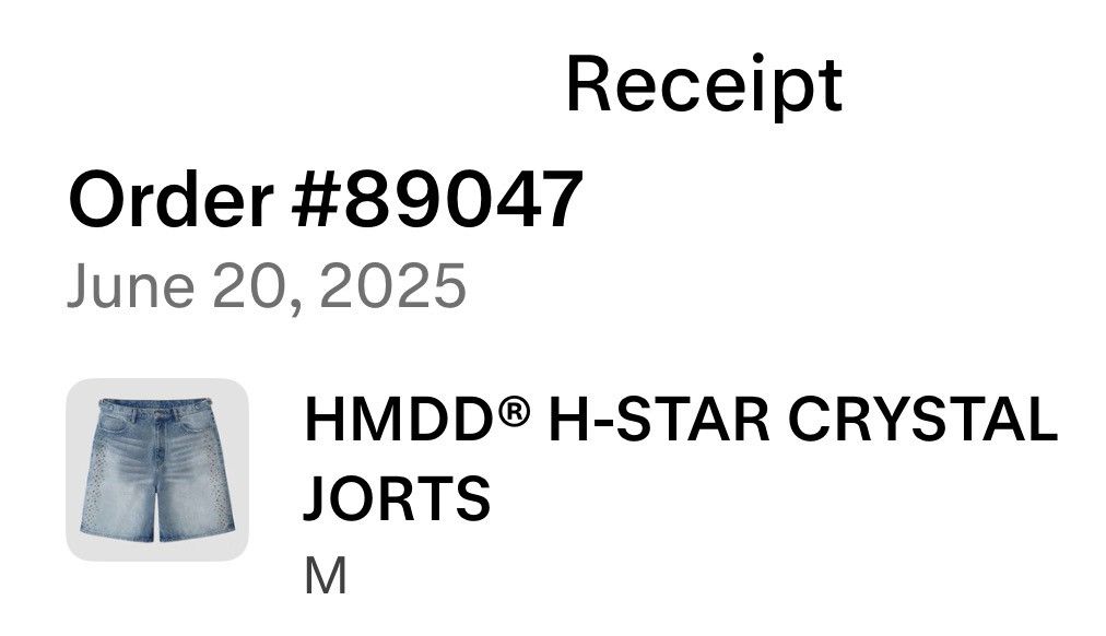 HMDD HMDD H-Star Crystal Shorts Size US 34 / EU 50 - 7 Thumbnail