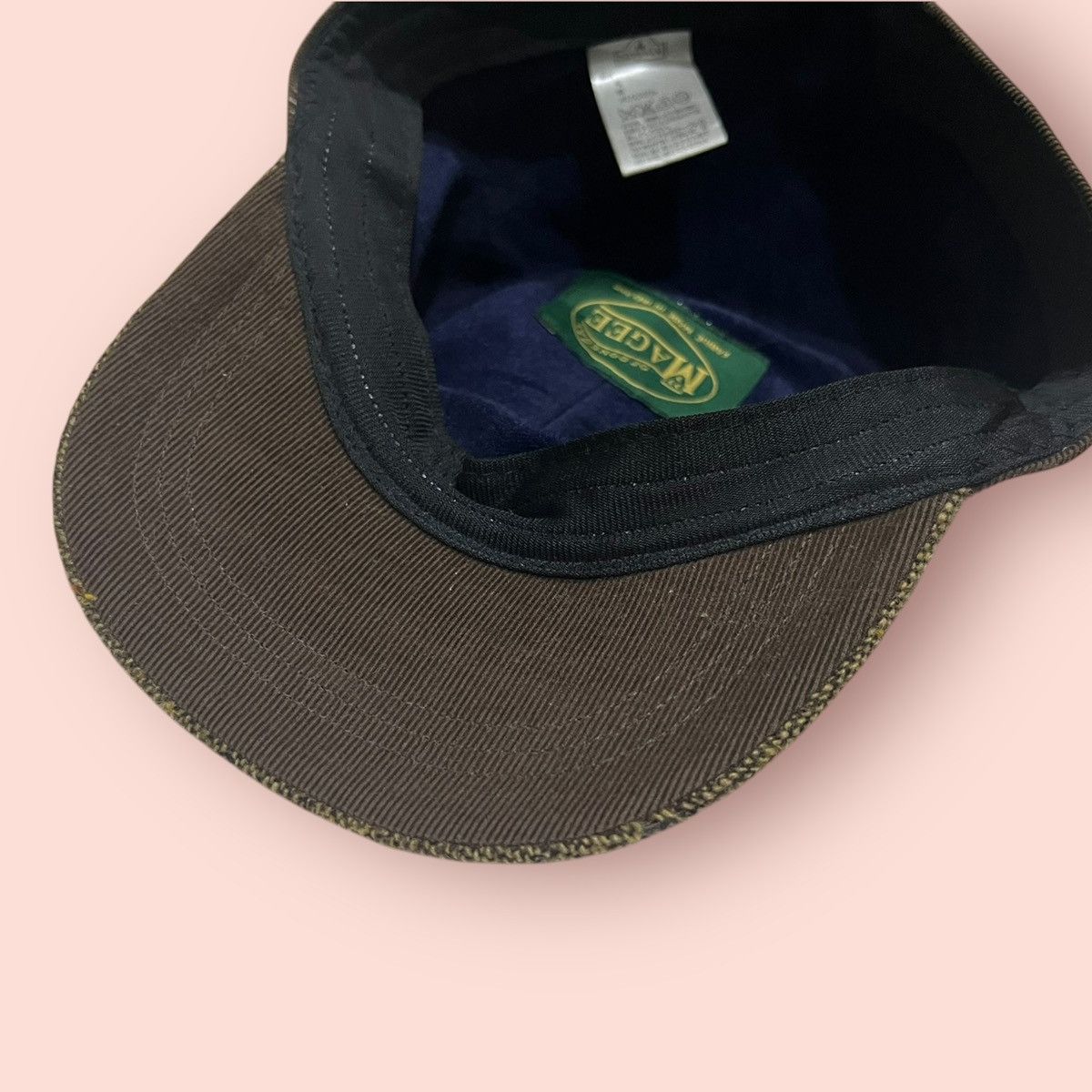 Japanese Brand × Magee VINTAGE TOP VALU X MAGEE OF DONEGAL WOOL TWEED PATROL HAT Size ONE SIZE - 16 Thumbnail