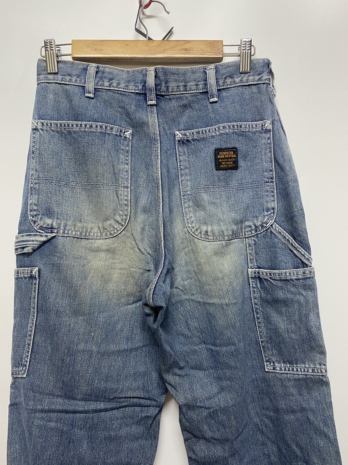 Carhartt × Japanese Brand Vintage Bobson Sun Sister Denim Carpenter Jeans Size 28" / US 6 / IT 42 - 9 Thumbnail
