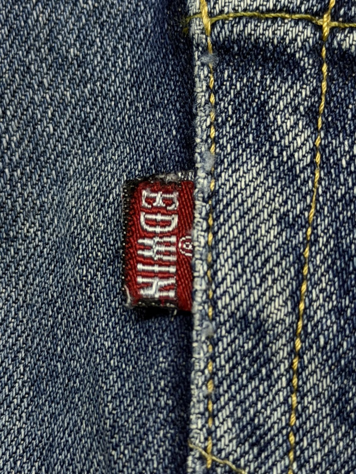 Edwin Vintage Edwin E504R Japan Denim Jeans | Relaxed Straight W34 Size US 34 / EU 50 - 12 Thumbnail