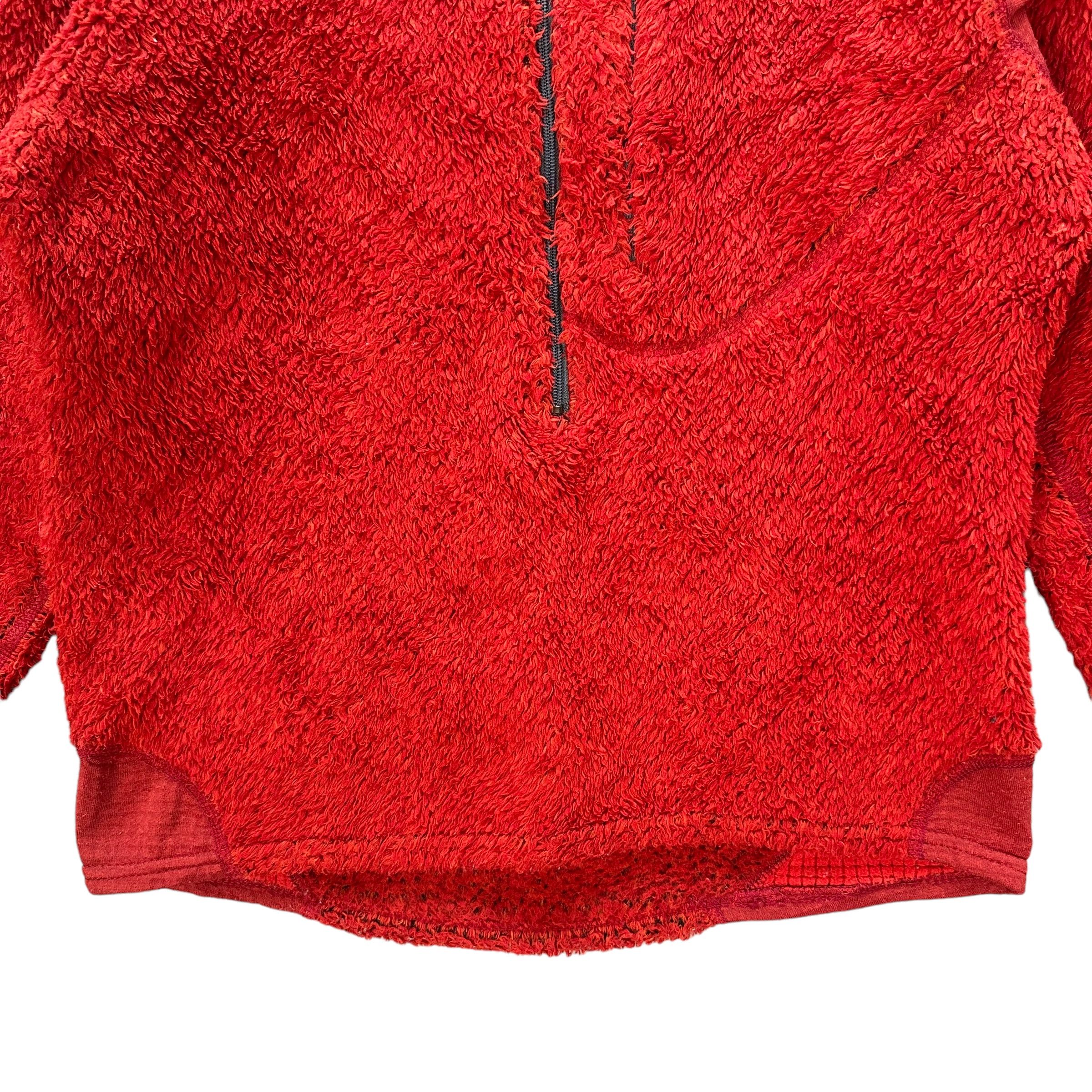 Patagonia PATAGONIA POLARTEC HALF ZIP DEEP PILE RED FLEECE #8737-023 Size US XS / EU 42 / 0 - 4 Thumbnail