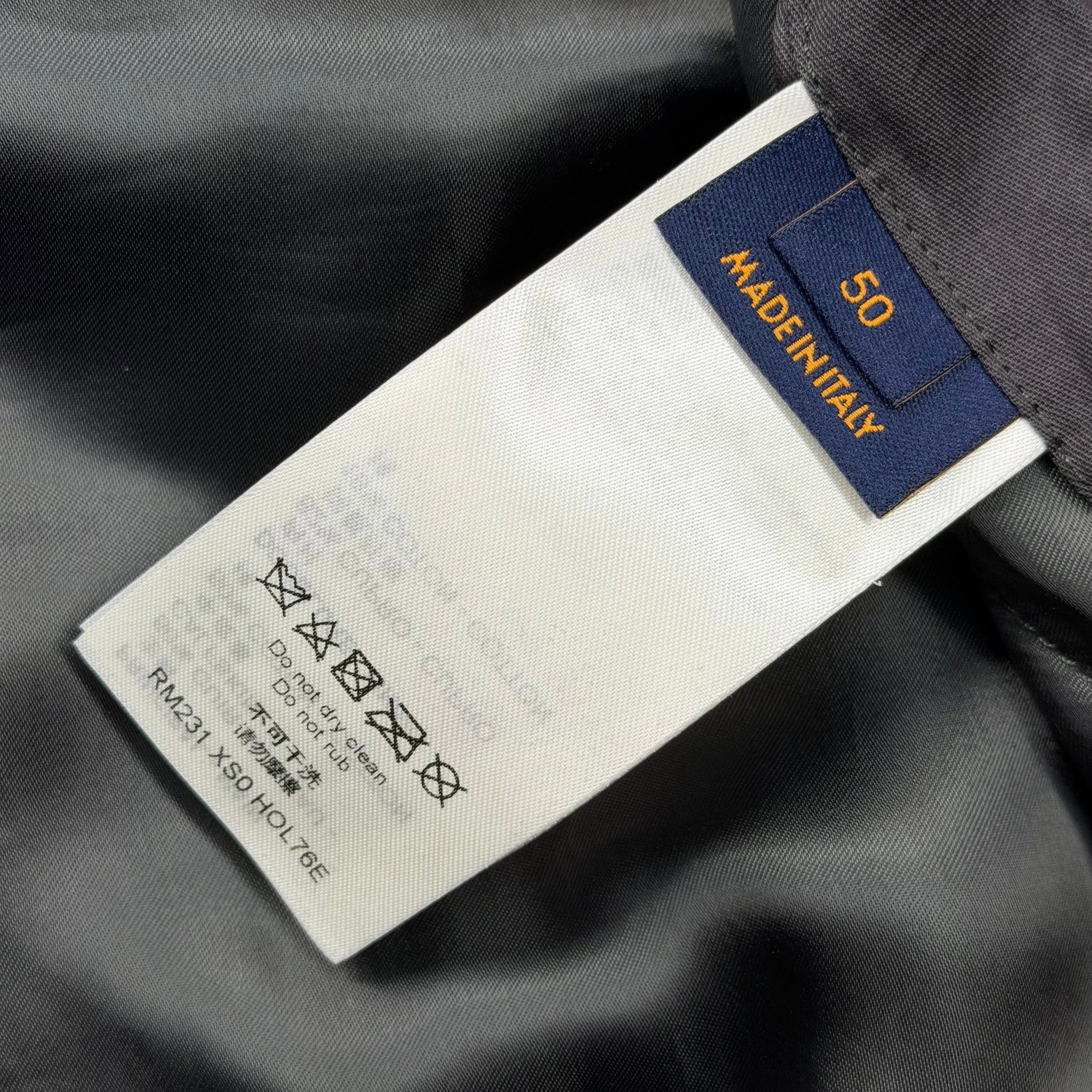 Louis Vuitton Louis Vuitton Canvas Leather Bomber Marigold Jacket 50 (L) Size US L / EU 52-54 / 3 - 8 Thumbnail