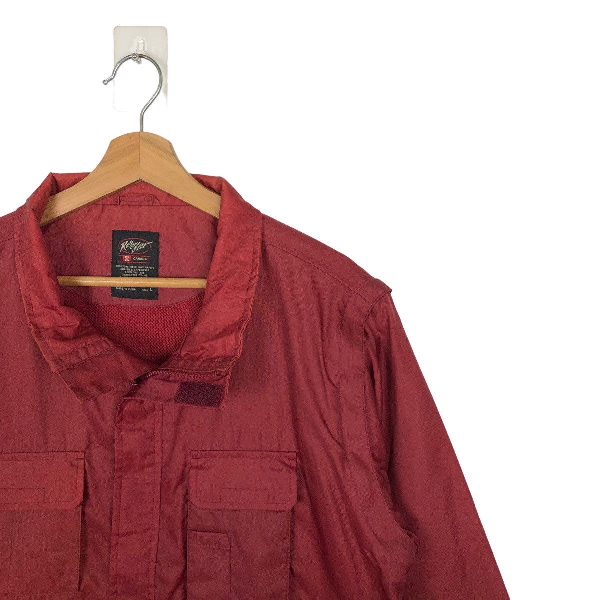 Japanese Brand VINTAGE ROLLER GEAR CANADA BOMBER CARGO JACKET MULTI POCKET Size US L / EU 52-54 / 3 - 5 Thumbnail