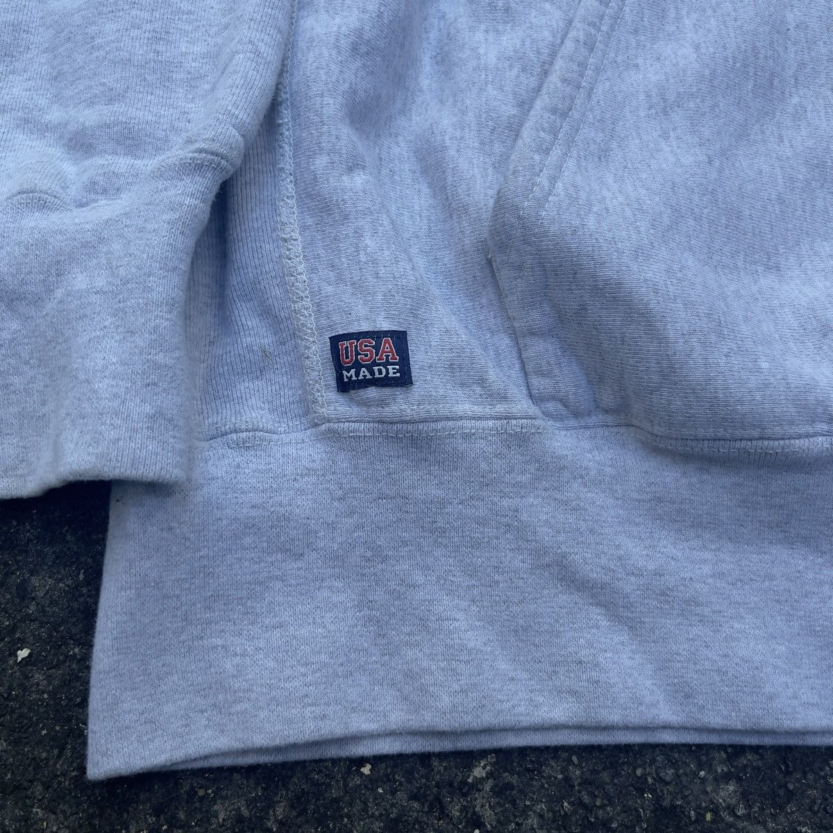 Vintage Vtg 80s BLOOMSBURG UNIVERSITY Reverse Weave Hoodie Size US XL / EU 56 / 4 - 5 Thumbnail