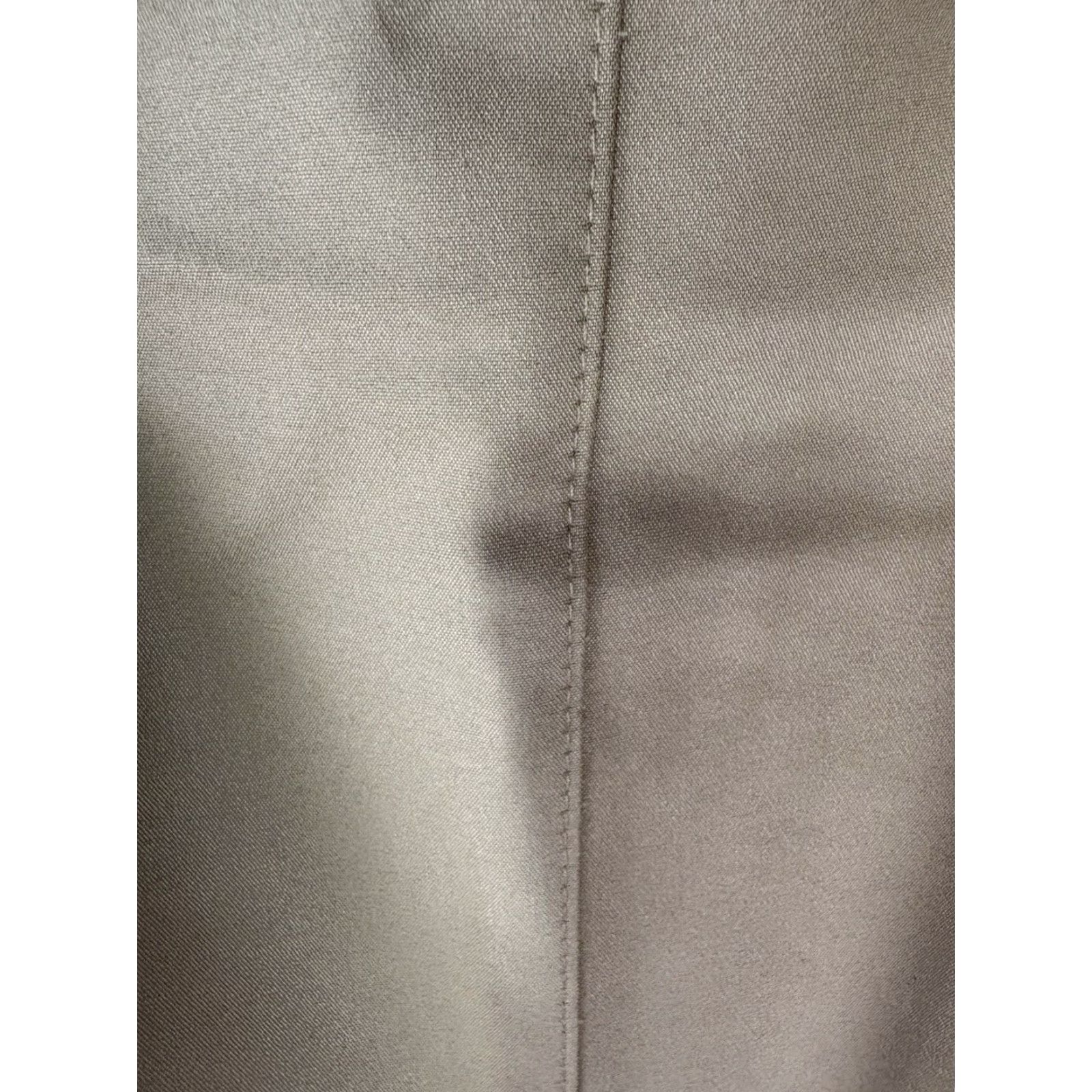 Vintage Chico's Dress Pants Women Size 10 Tan Slimming Stretch Pockets Easy Care Machine Washable Womens Size 32" / US 10 / IT 46 - 6 Thumbnail