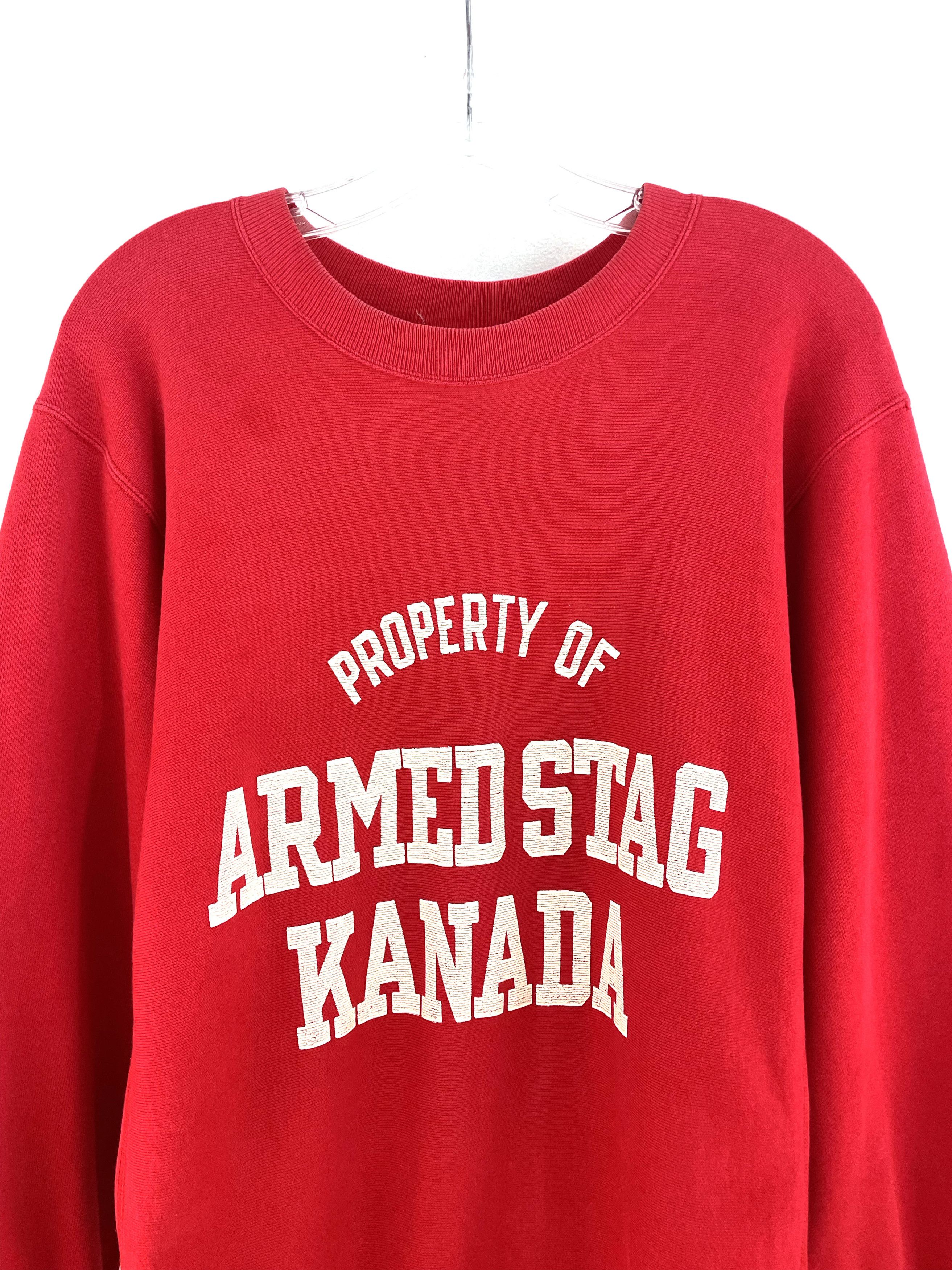 General Research 2005 Property Of Armed Stag Kanada Sweater Size US M / EU 48-50 / 2 - 4 Thumbnail