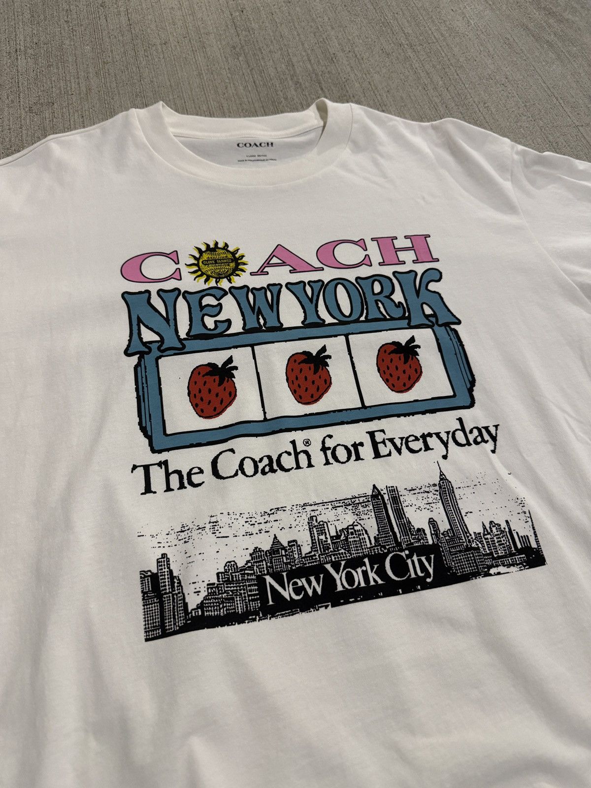 Coach Coach NYC tee Size US XL / EU 56 / 4 - 2 Thumbnail