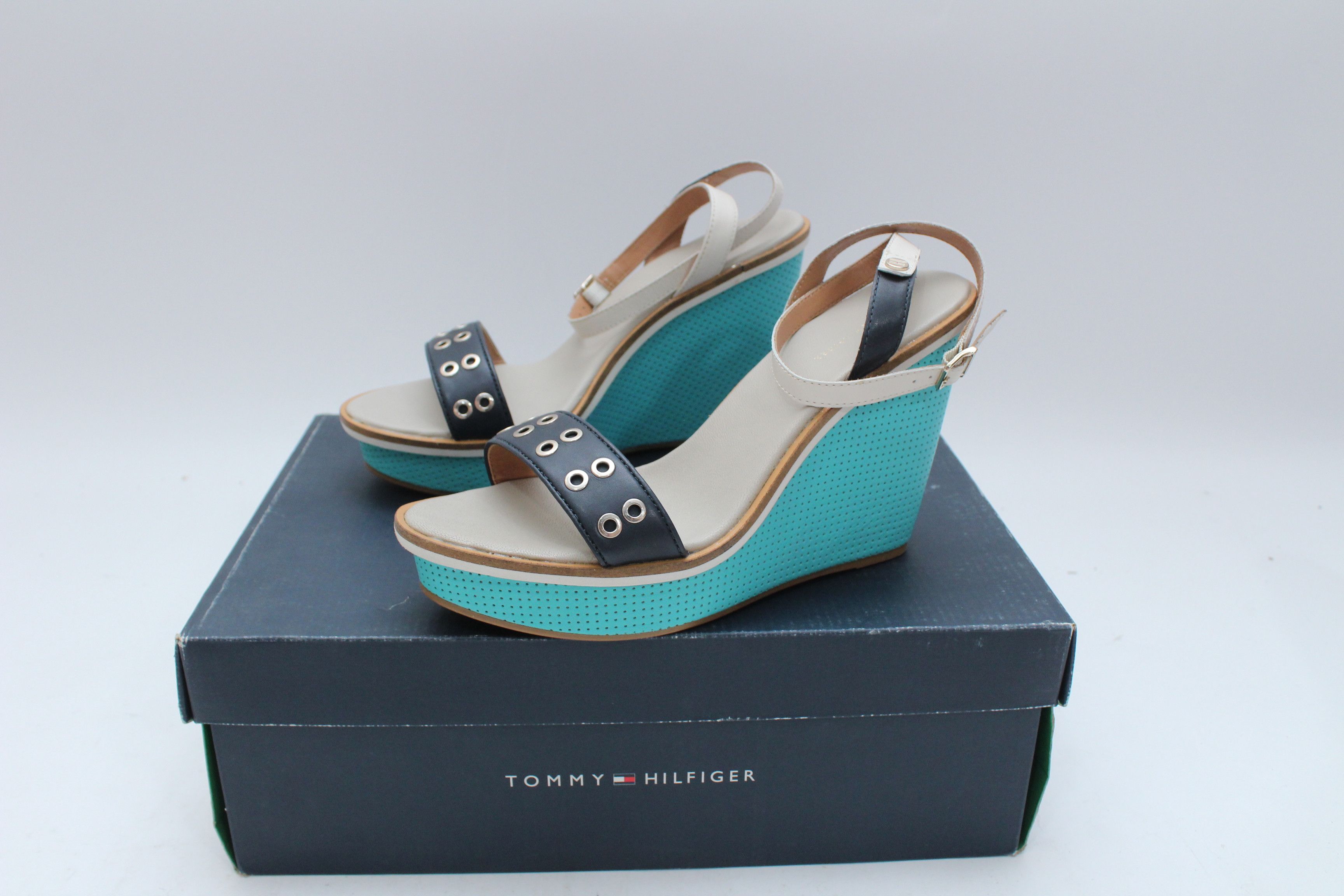 Tommy Hilfiger Tommy Hilfiger Sandals Miami Blue Size 41 New Authentic Size US 11 / IT 41 - 2 Thumbnail