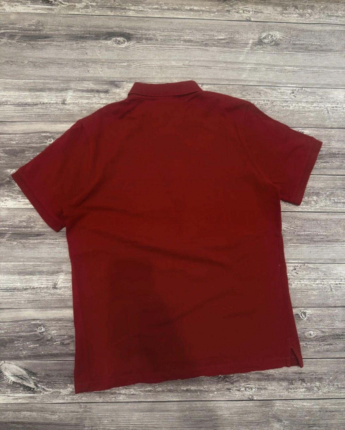 Burberry Burberry red polo shirt classic size L Size US L / EU 52-54 / 3 - 5 Thumbnail