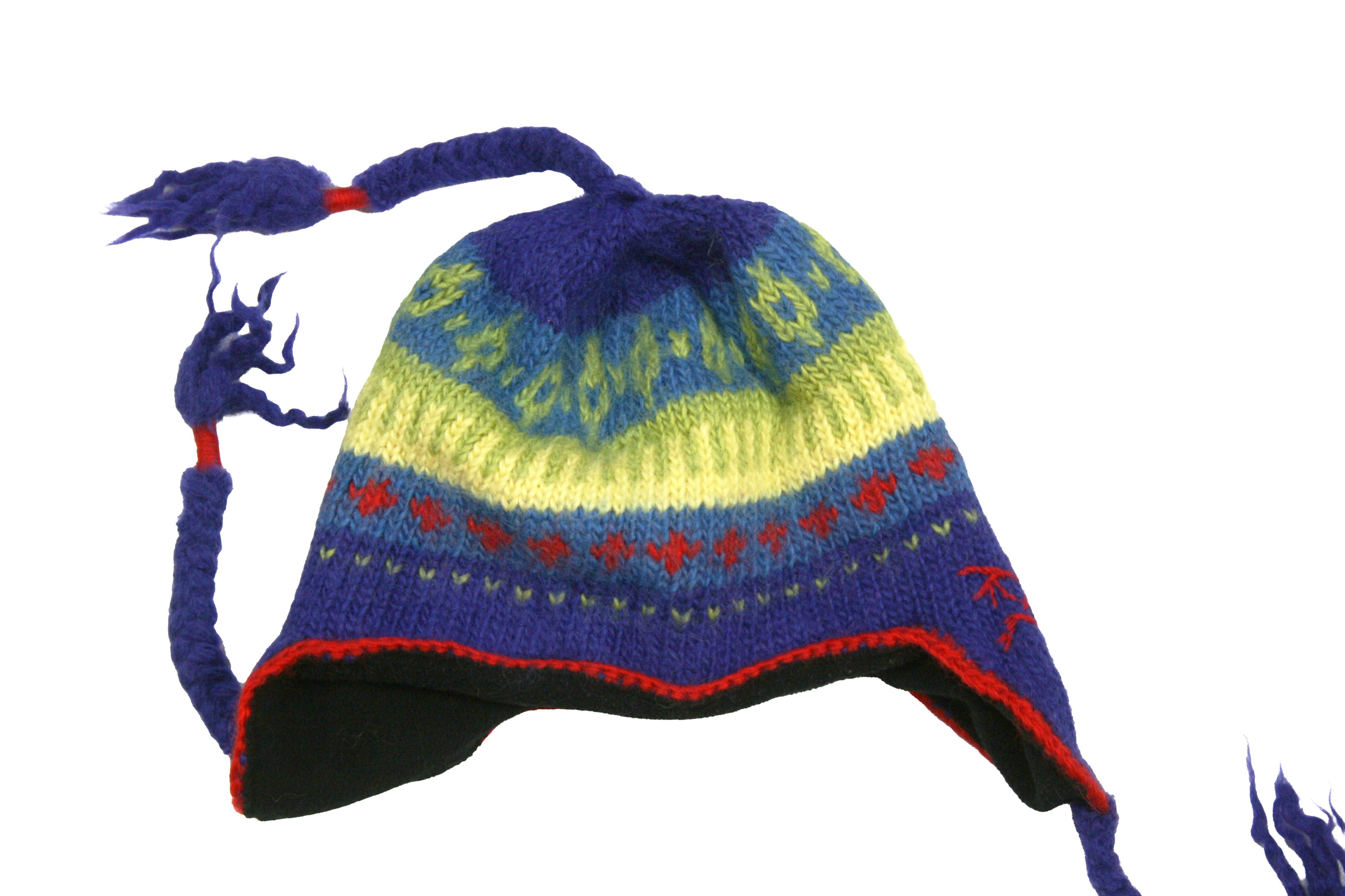 Arc'teryx 00S Contrail Toque Earflaps Wool Y2K Knit Hat Vintage Size ONE SIZE - 4 Thumbnail