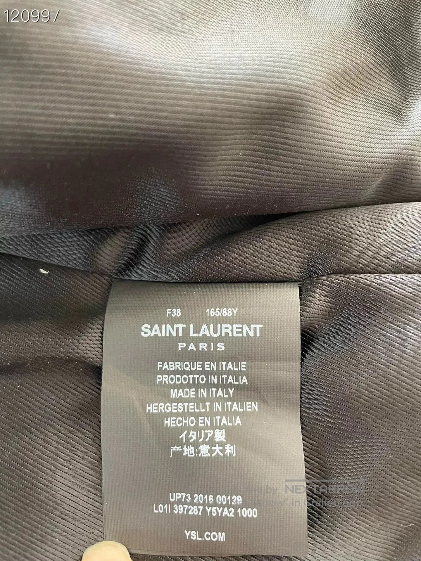 Saint Laurent Paris SLP Motorcycle Leather Jacket 38. Size S / US 4 / IT 40 - 4 Thumbnail