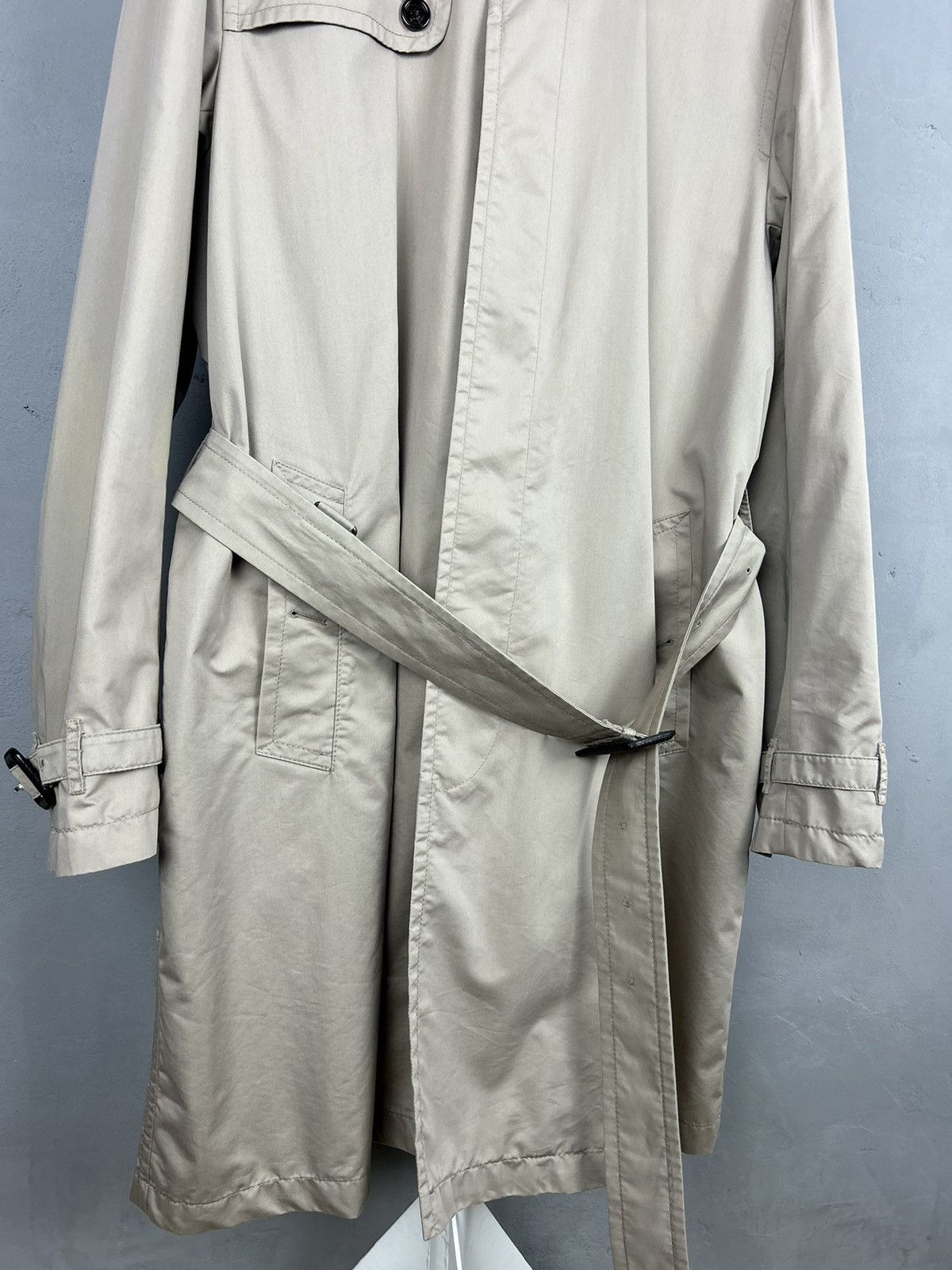 Burberry Burberry Novacheck Trench Coat Jacket size-54 Size US L / EU 52-54 / 3 - 4 Thumbnail