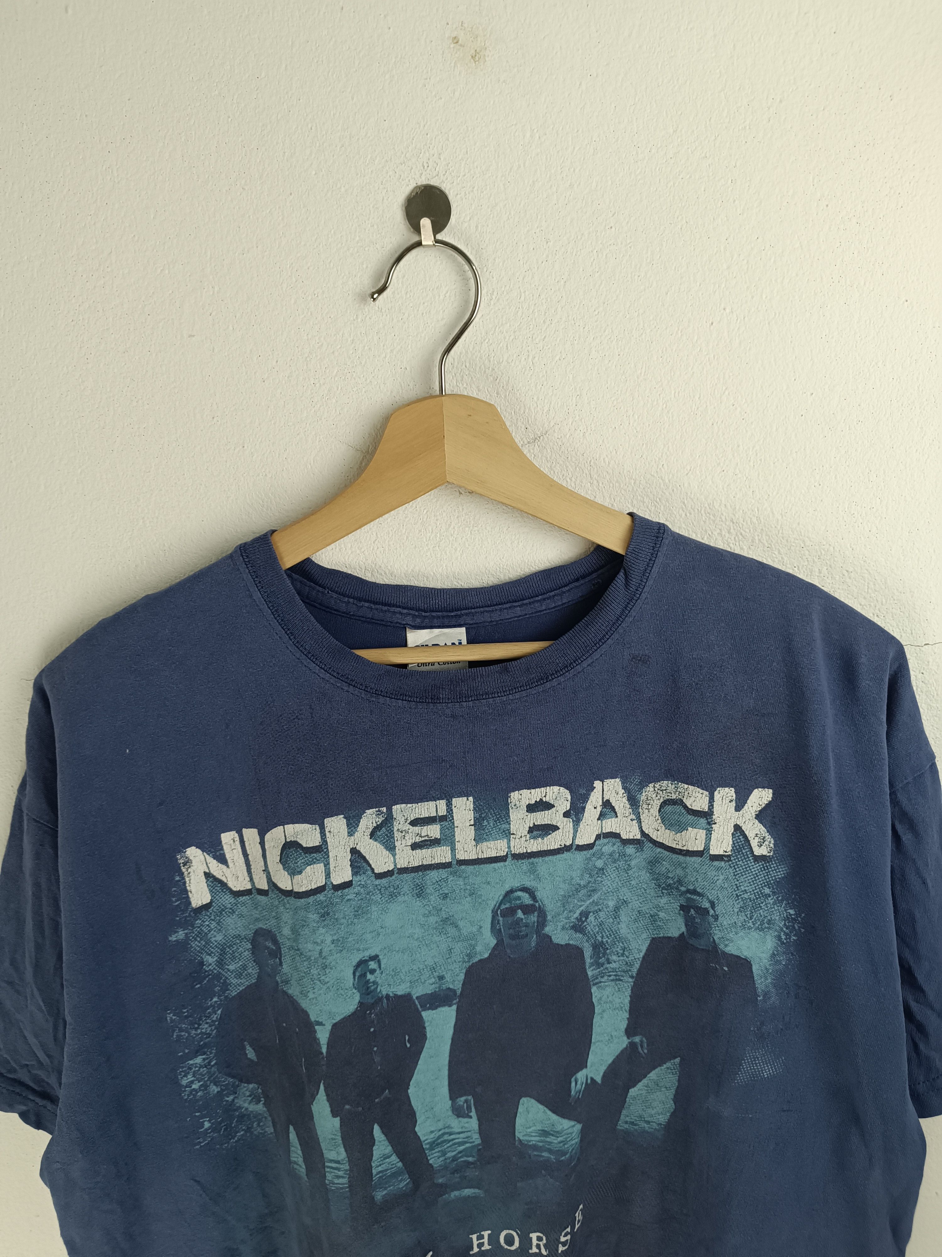 Vintage VINTAGE '08 NICKELBACK DARK HORSE TOUR staind bizkit korn Size US XL / EU 56 / 4 - 10 Thumbnail