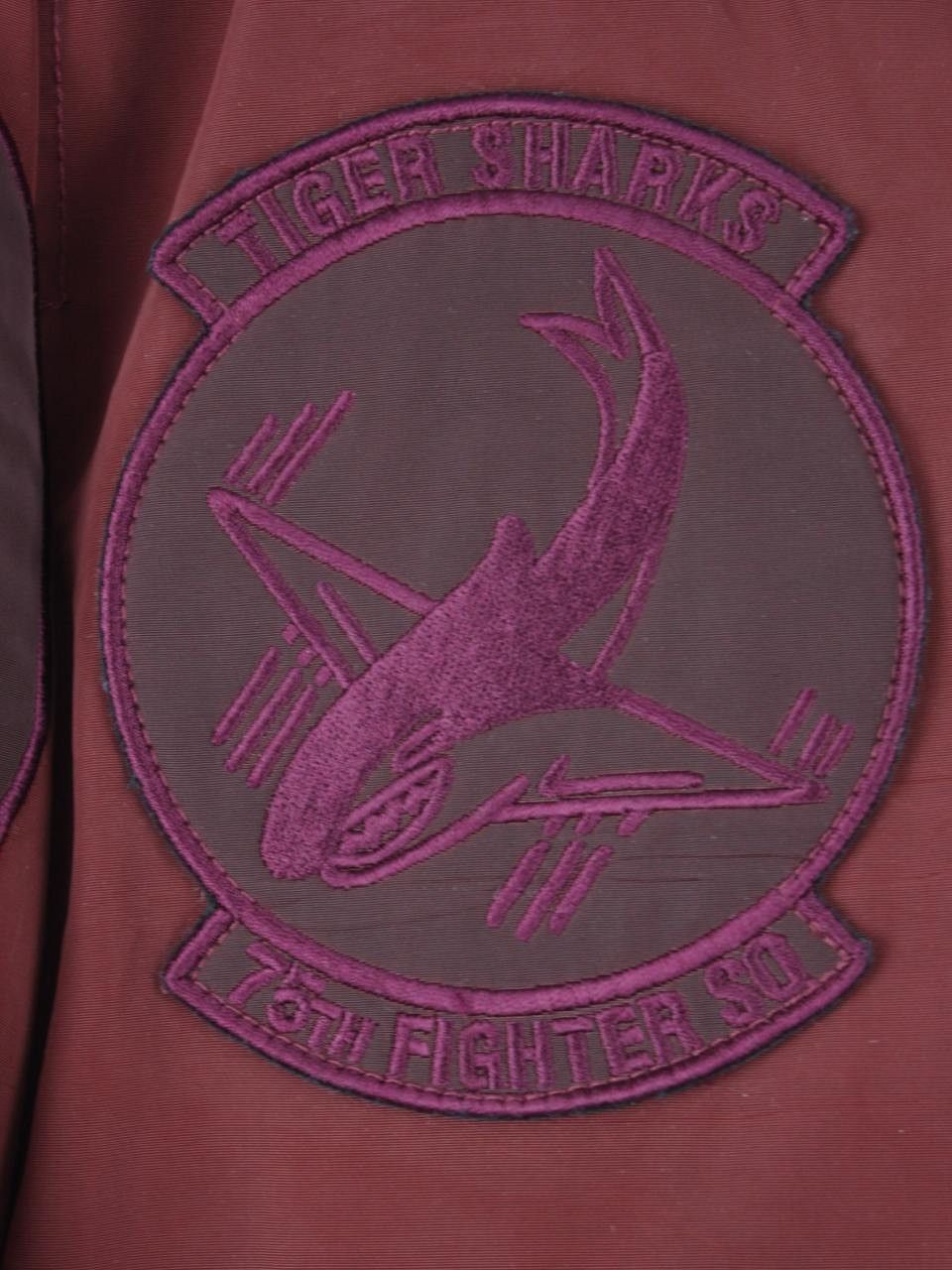 Avirex Avirex MA-1 Bomber Jacket Burgundy Vintage Flight Jacket Size US S / EU 44-46 / 1 - 5 Thumbnail