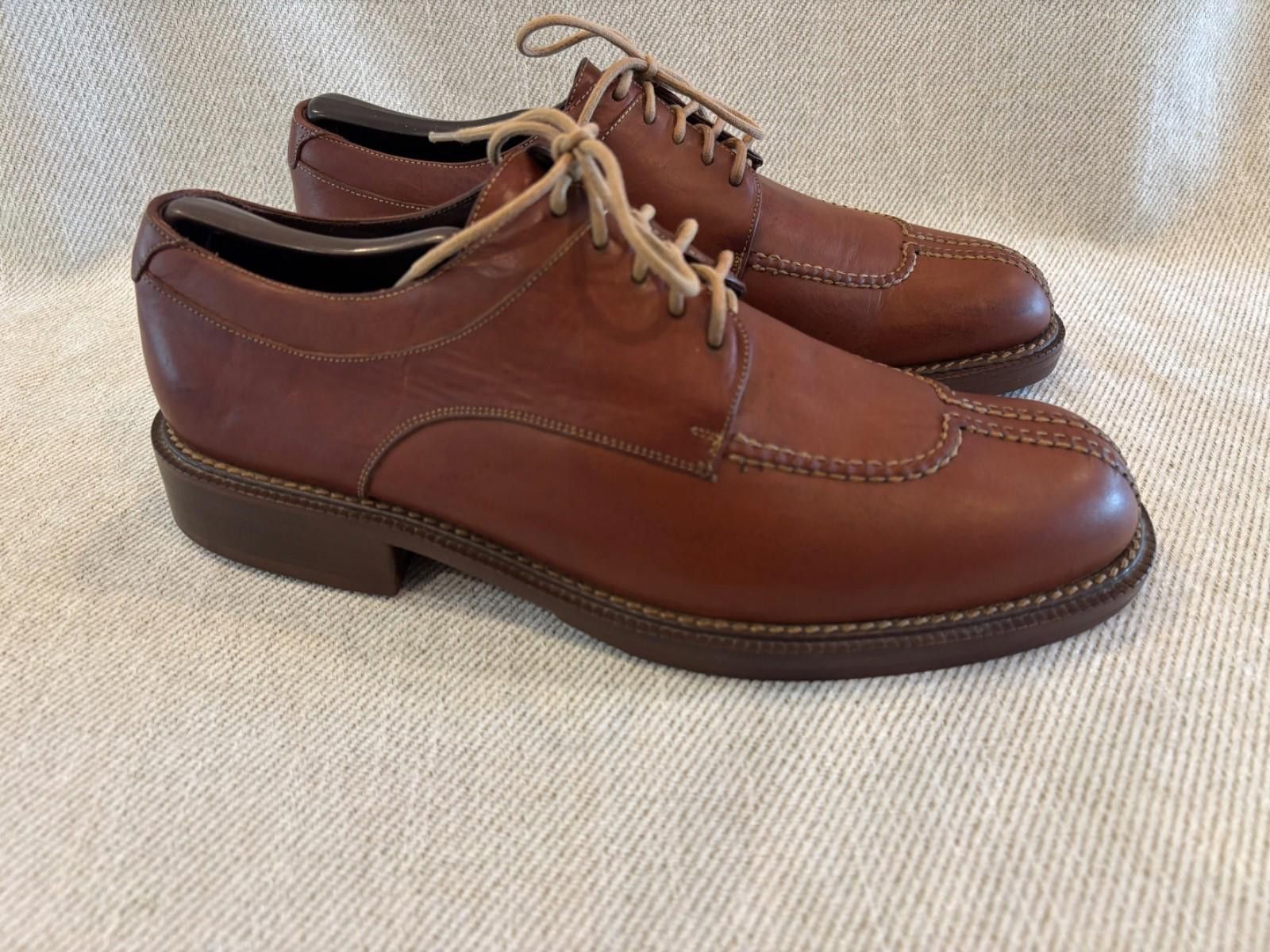 Cole Haan Cole Haan Country 7250 Brown Leather Split Toe Shoes 9 D Size US 9 / EU 42 - 3 Thumbnail