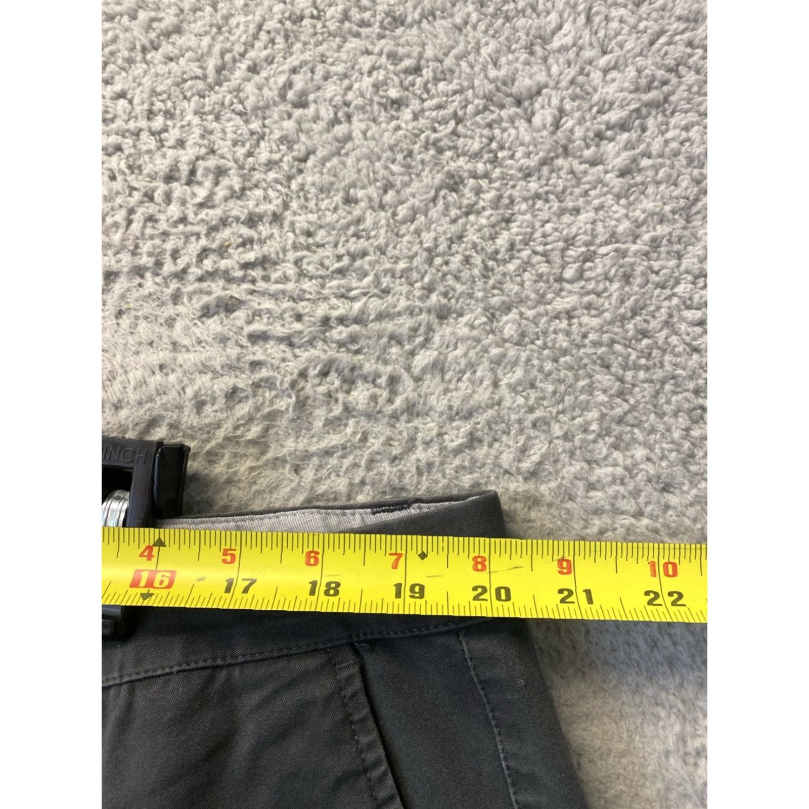 Bonobos BONOBOS Slim Taper Chino Pants Men 40 Regular Inseam 34 Dark Gray Cotton Blend Zip Front Mid Rise Men’s Slim Tapered Pants 40 Mens Gray 158-3 Size US 40 / EU 56 - 3 Thumbnail