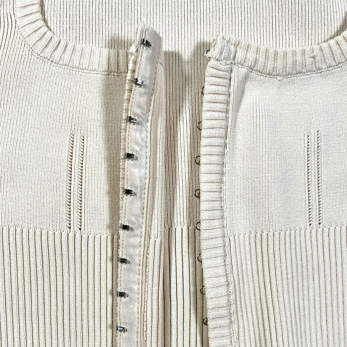 Other Emory Park Long Sleeve Crop Top Beige Corset Closure Sz M Size M / US 6-8 / IT 42-44 - 8 Thumbnail