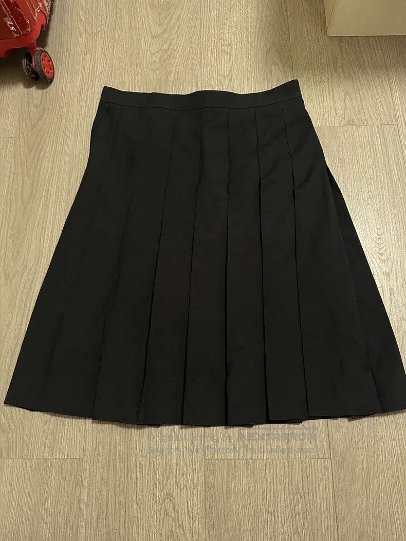 Junya Watanabe Junya Watanabe size M Black pleated skirt Size 23" - 1 Thumbnail