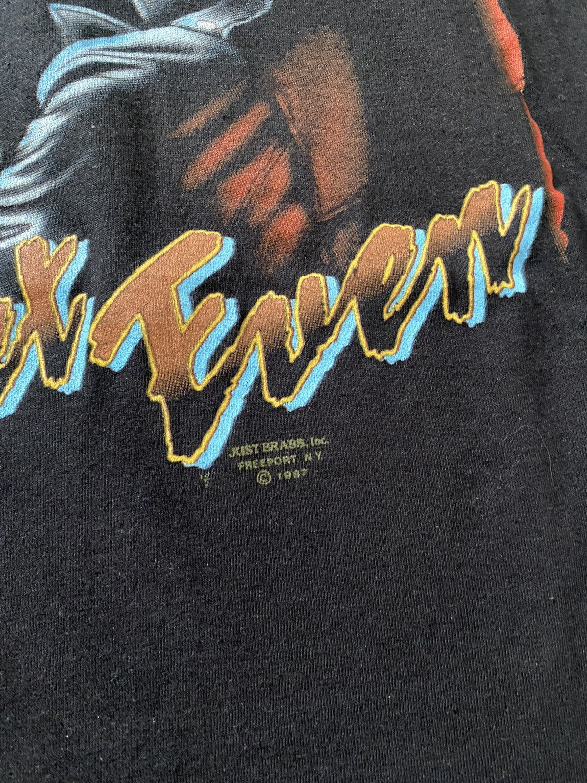 Vintage 3D Emblem Just Brass vintage tshirt don’t get mad get even Size US M / EU 48-50 / 2 - 4 Thumbnail