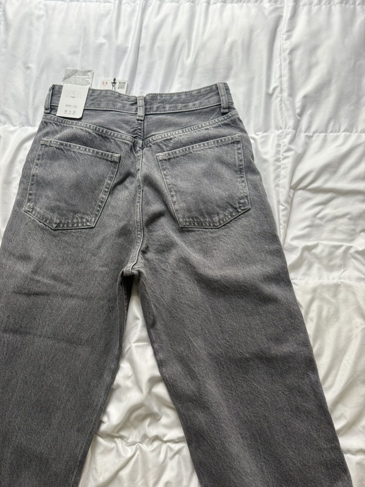 Zara Zara Gray Jean Size 34" / US 12 / IT 48 - 2 Thumbnail