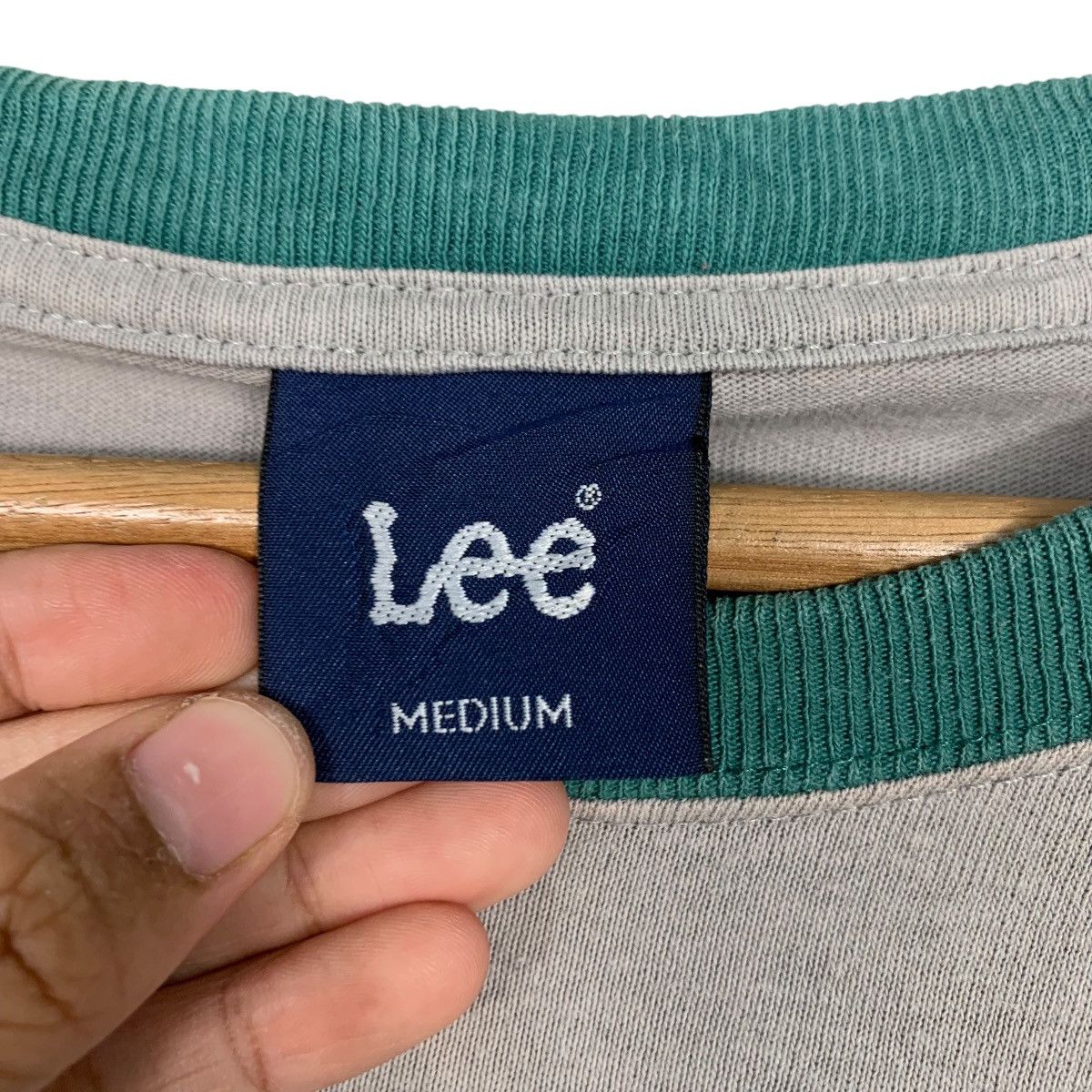 Lee LEE DUNGAREES Bulldog Big Logo Long Sleeve Shirt #2626-C118 Size US M / EU 48-50 / 2 - 11 Thumbnail