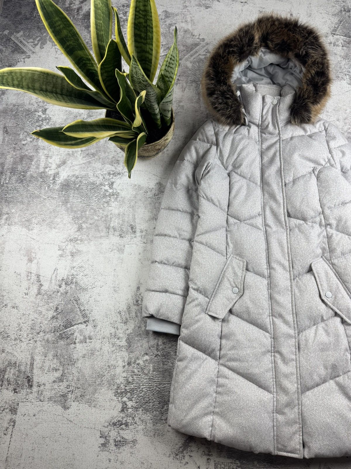 Barbour Barbour Sternway Fur Faux Quilt Women UK 8 Outdoor Down Parka Coat Jacket Puffer Size S / US 4 / IT 40 - 2 Thumbnail