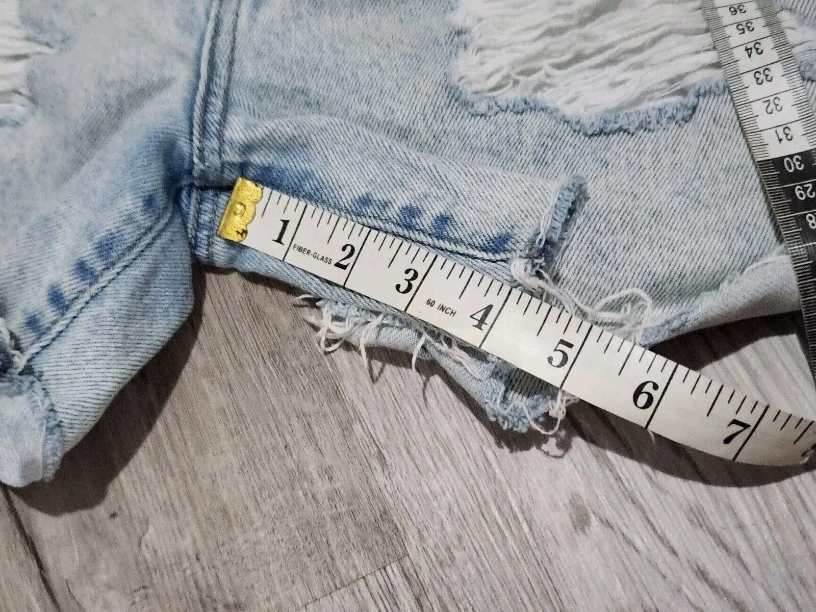 Designer American Eagle Mom Shorts Size 2 Distressed Cut Off Light Size 26" / US 2 / IT 38 - 7 Thumbnail