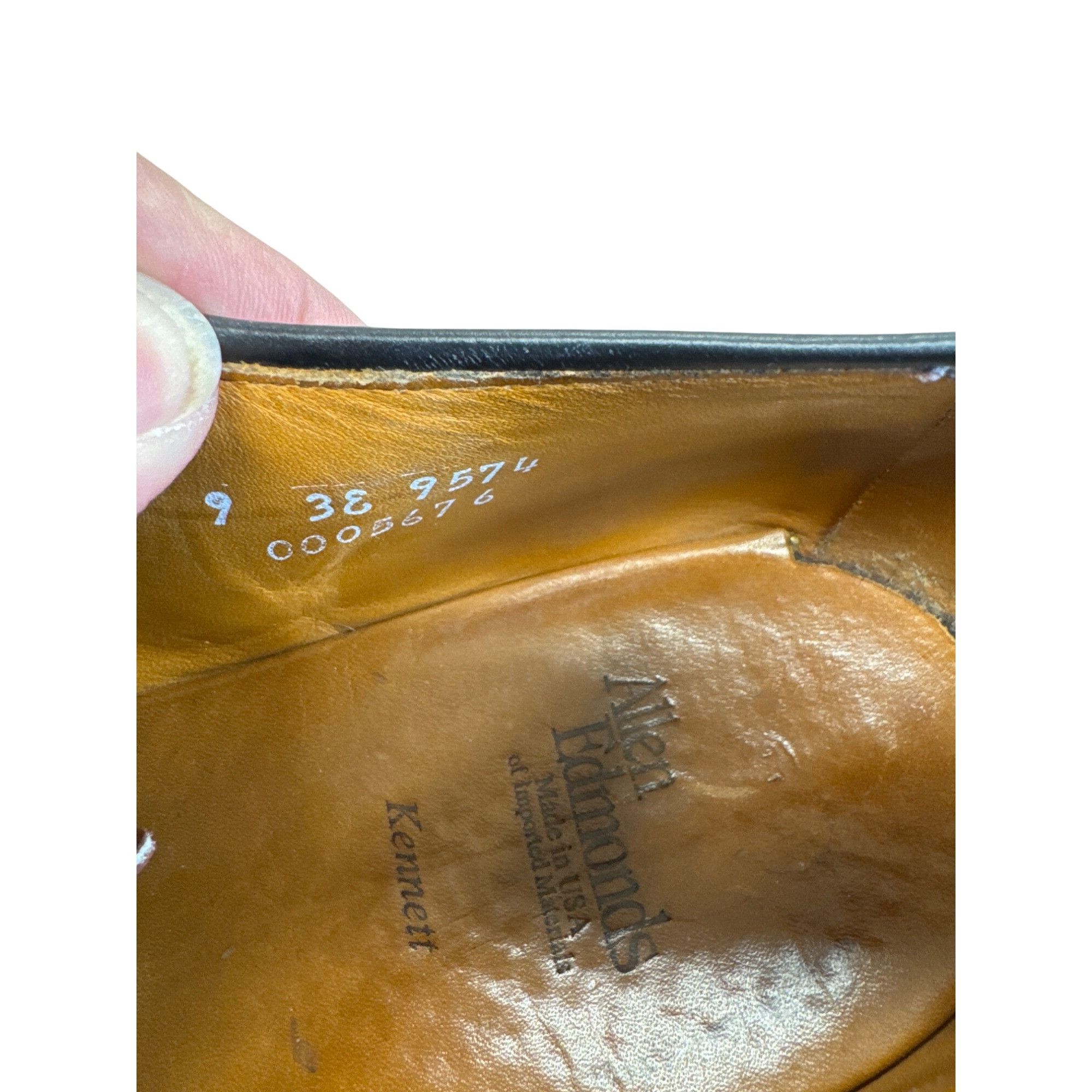 Allen Edmonds Allen Edmonds Kennett Mens Brown Leather Oxford Shoes Size 9 Size US 9 / EU 42 - 16 Thumbnail